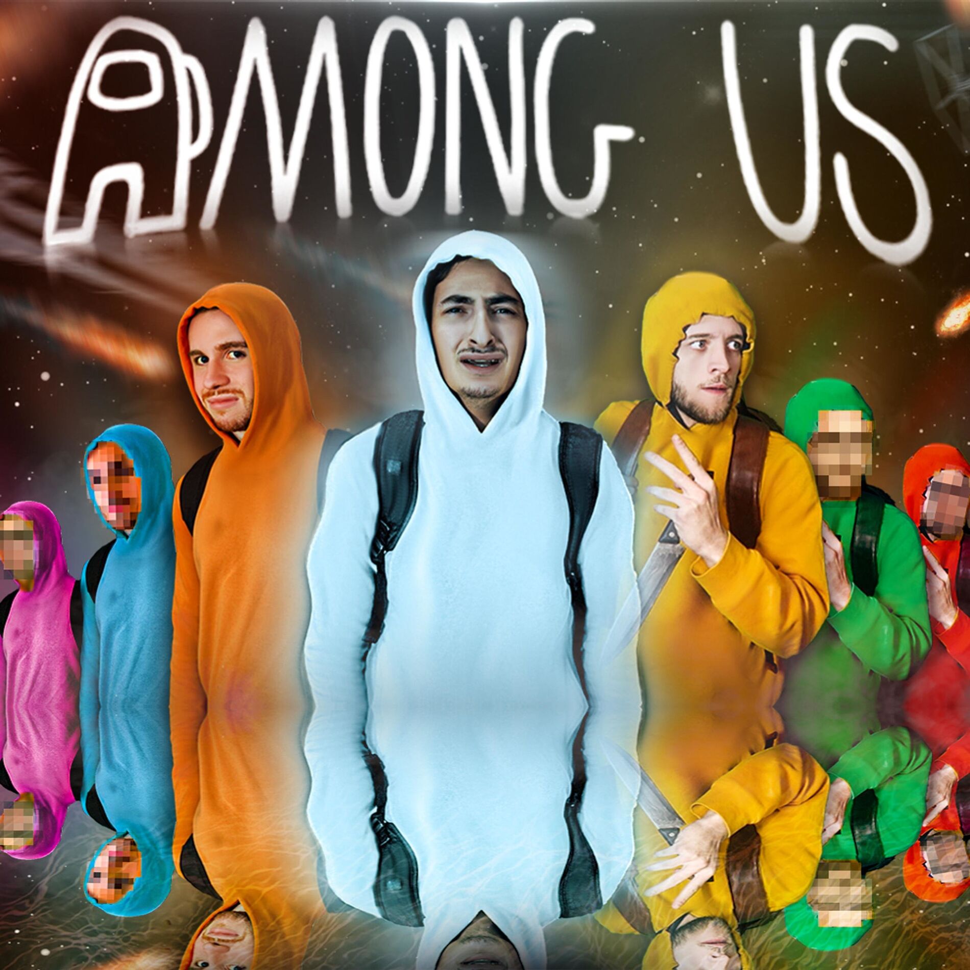 Album cover of Rap Battle: Among Us (feat. Damien Guilbert & LokzzY)