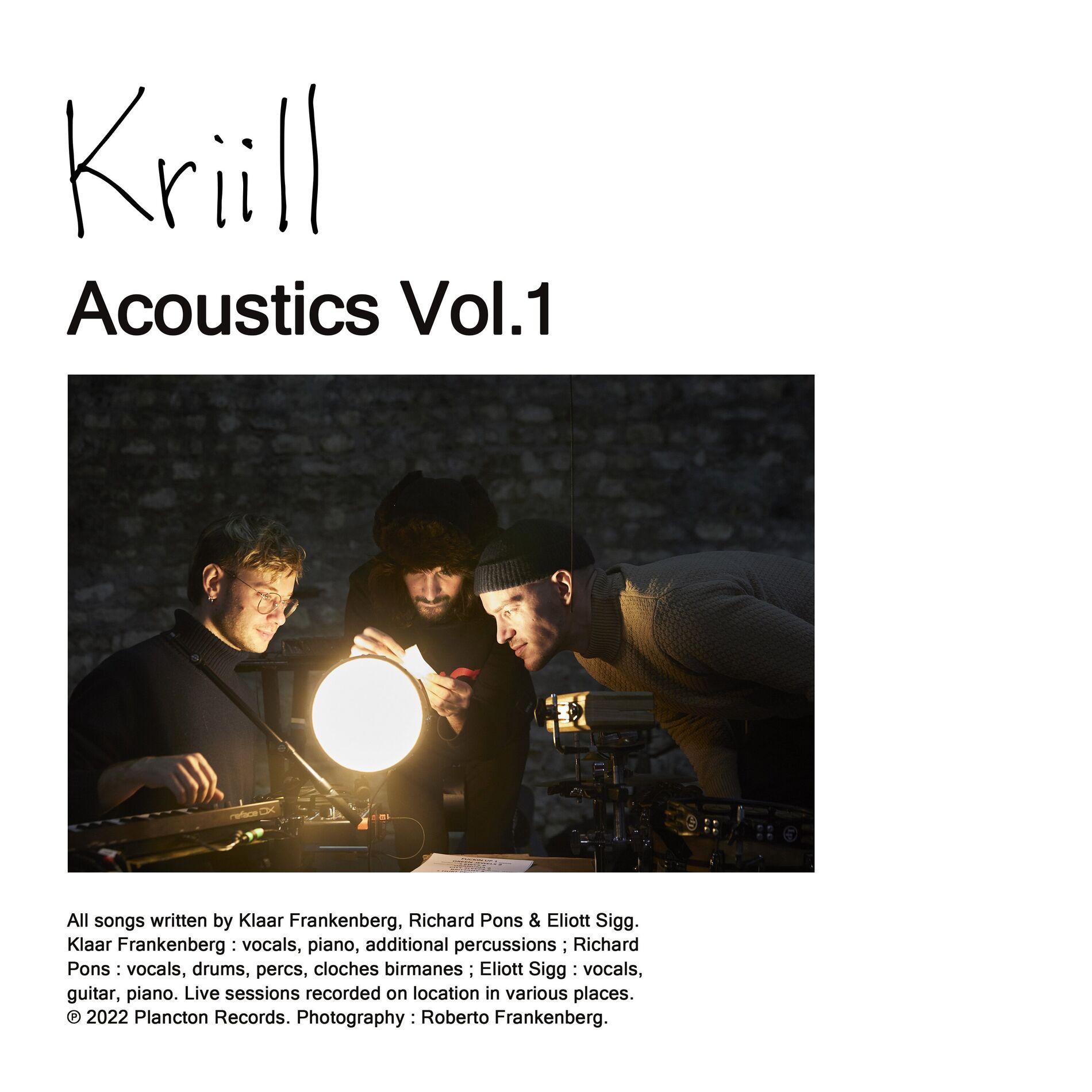 Album cover of Kriill Acoustics Vol.1