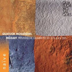 Cover of Mozart: Quatuors Prussiens