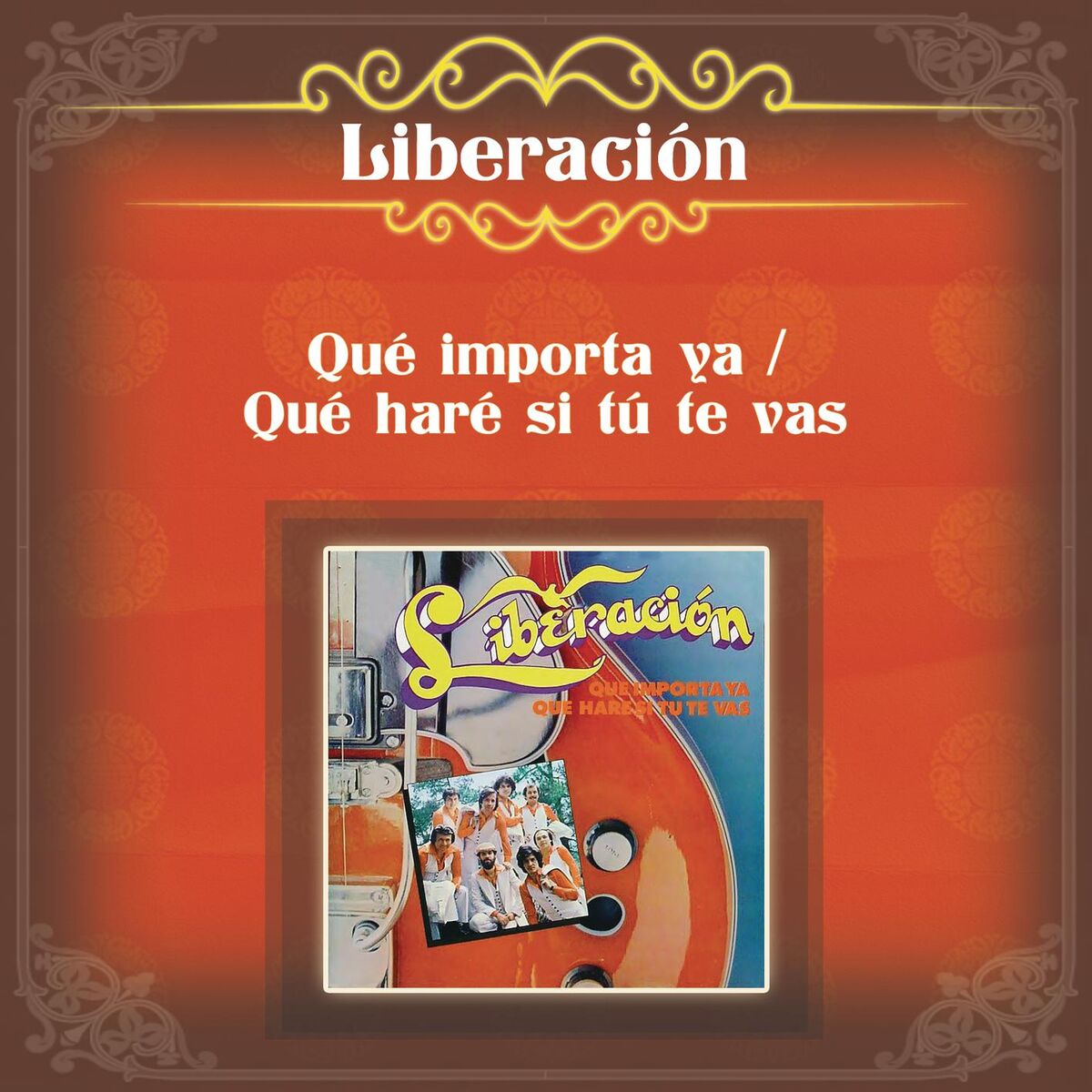 Album cover of Qué Importa Ya / Que Haré Si Tú Te Vas