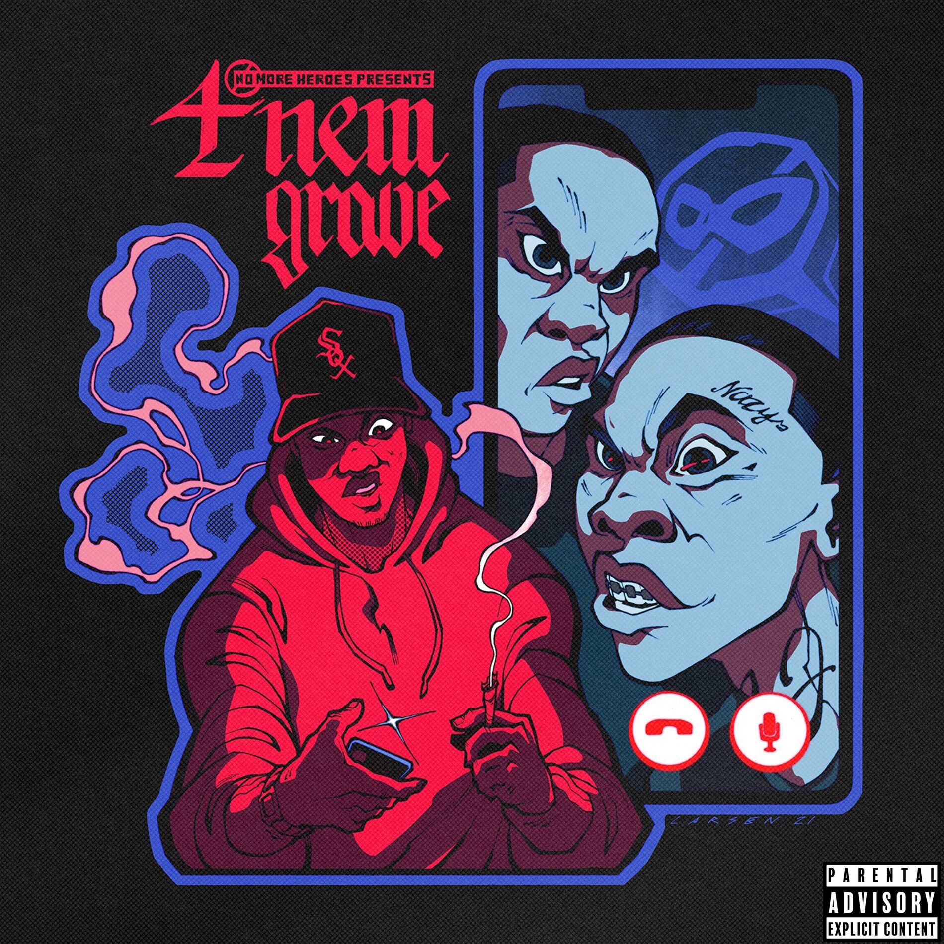 Album cover of 4Nem Grave (feat. Lil Zay Osama, DCG Shun & DCG Bsavv)