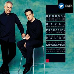 Cover of Debussy: Syrinx, Bilitis, La plus que lente - Ravel: Chansons madécasses & Prokofiev: Flute Sonata