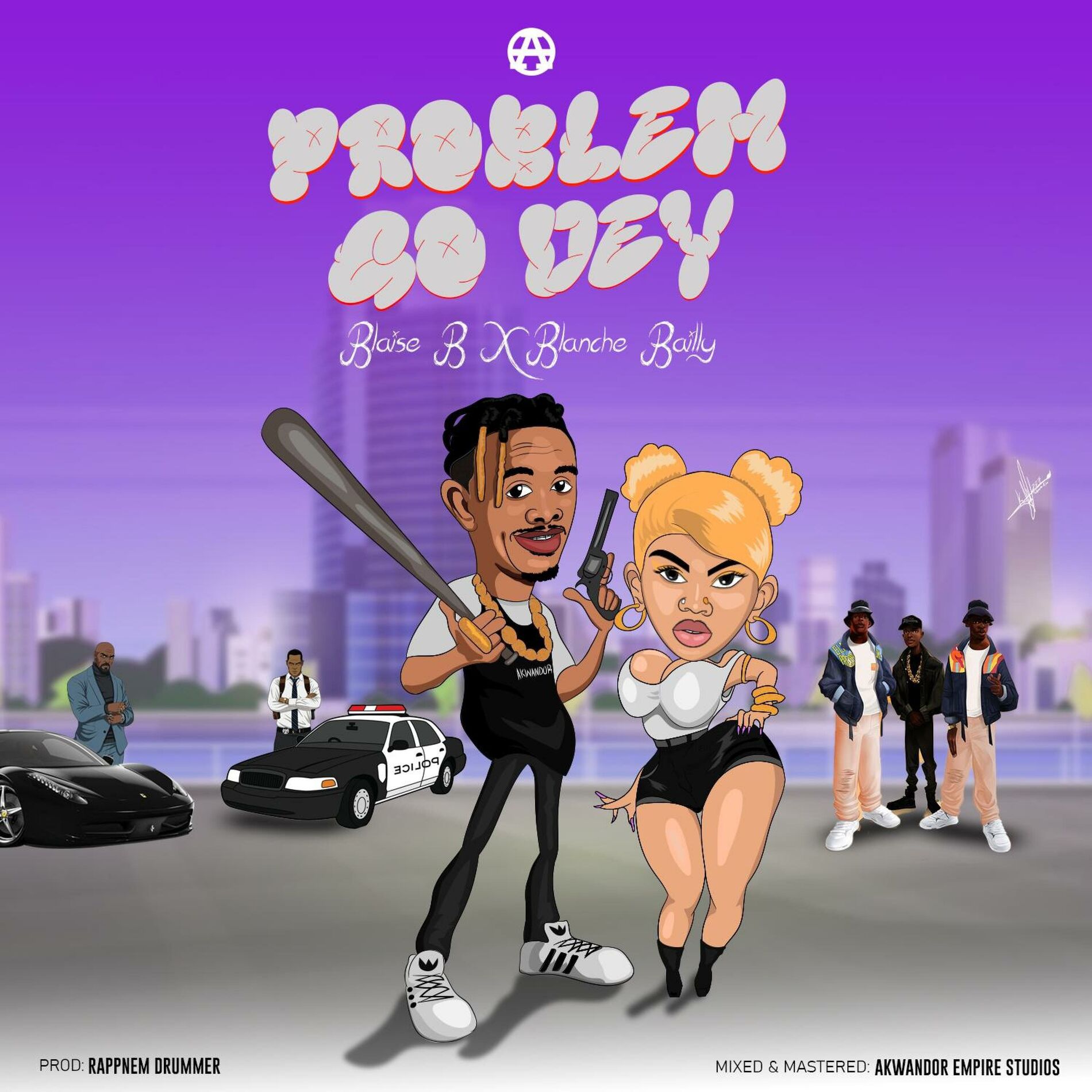 Album cover of Problem go dey (feat. Blanche Bailly)