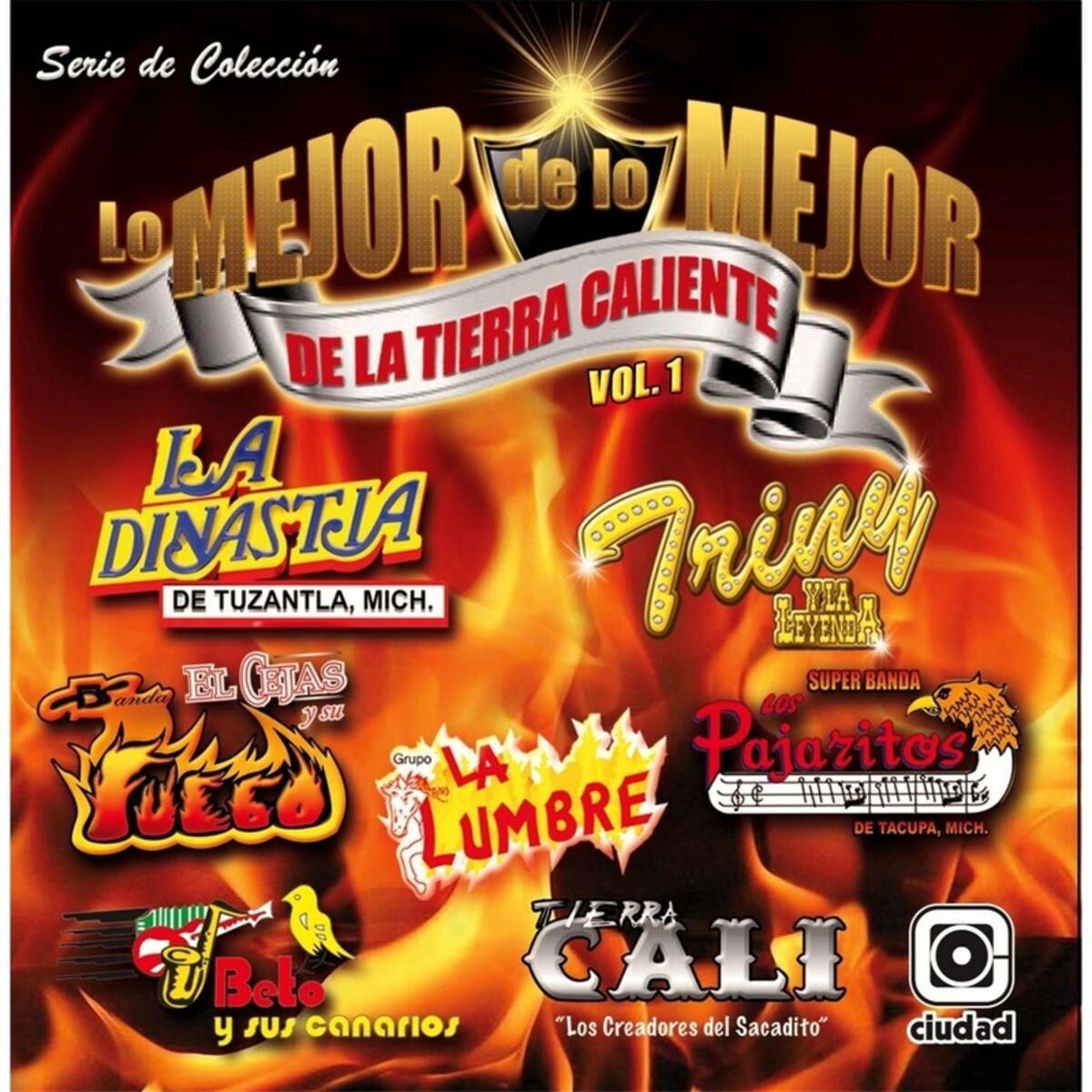 Album cover of Lo Mejor de Lo Mejor de la Tierra Caliente, Vol. 1