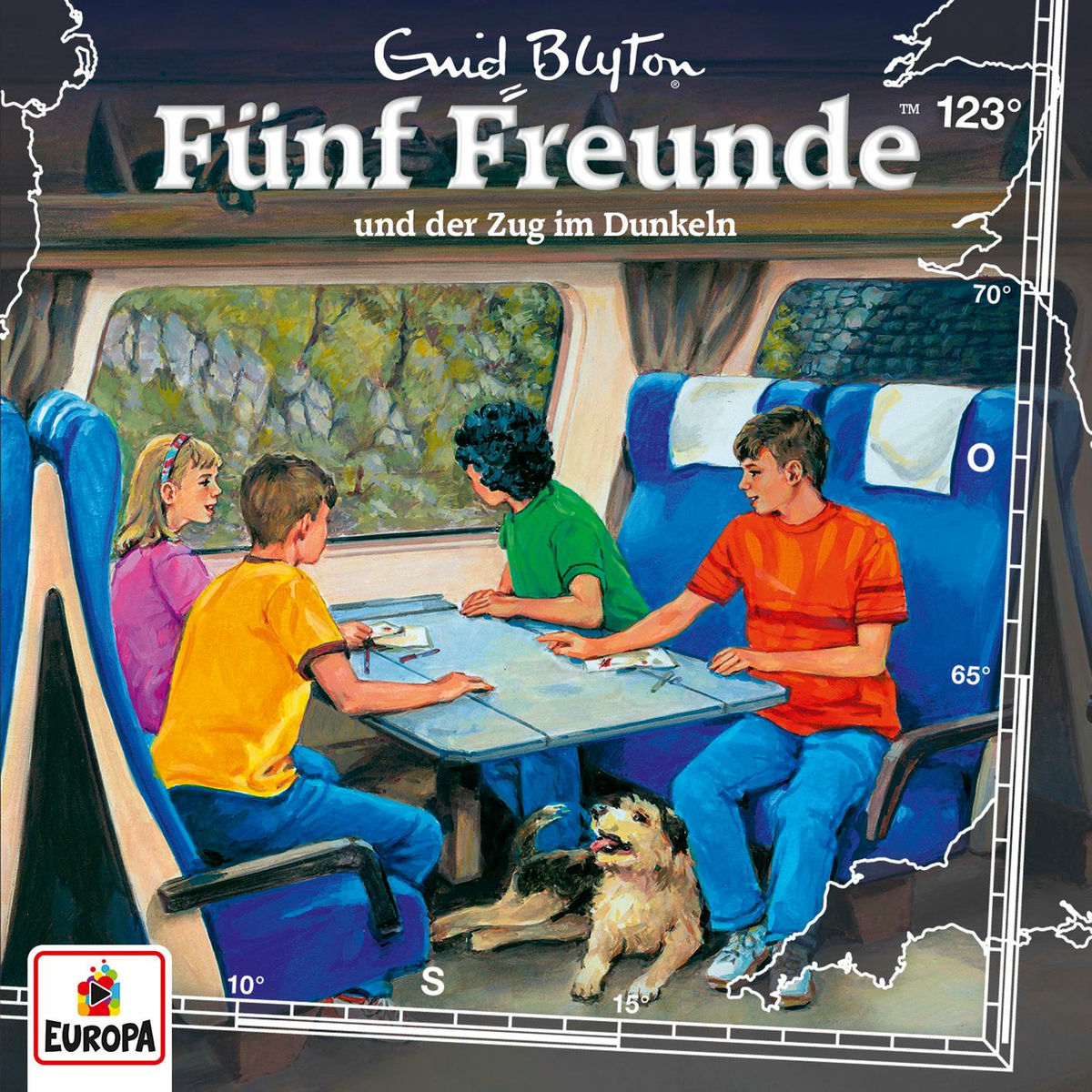 Album cover of 123 - und der Zug im Dunkeln