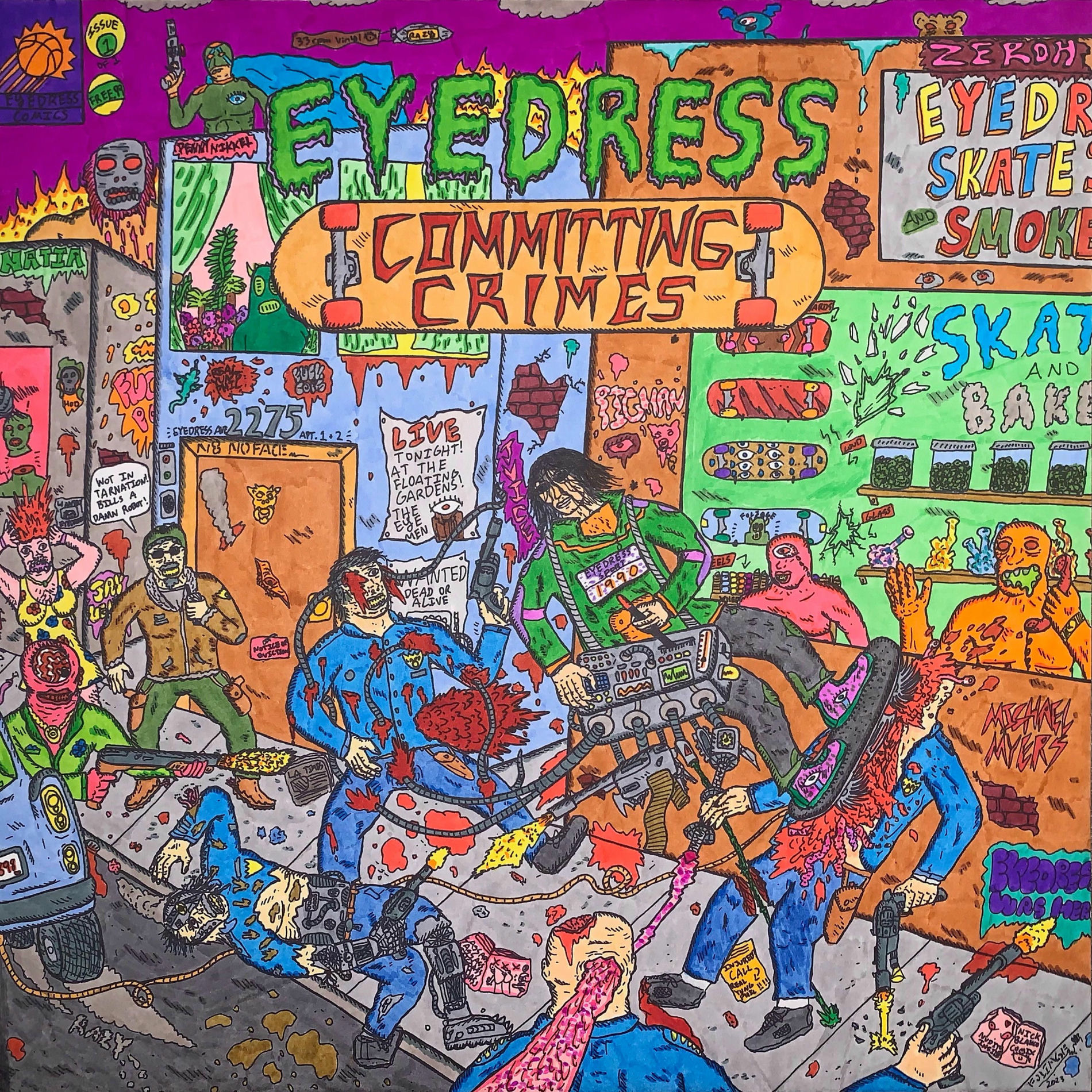 Album cover of Committing Crimes