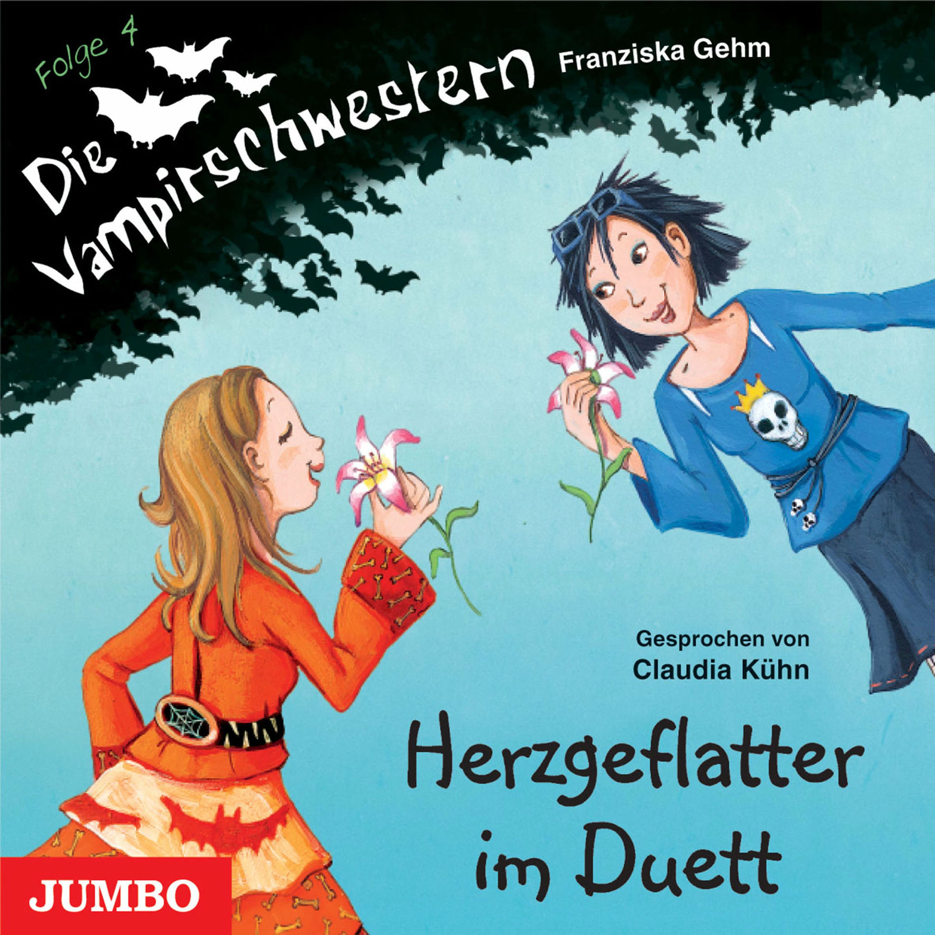 Album cover of Die Vampirschwestern. Herzgeflatter im Duett [Band 4]