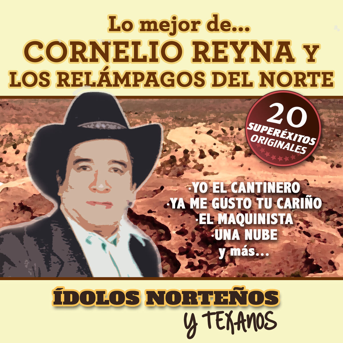 Album cover of 20 Superexitos (Idolos Norteños y Texanos)