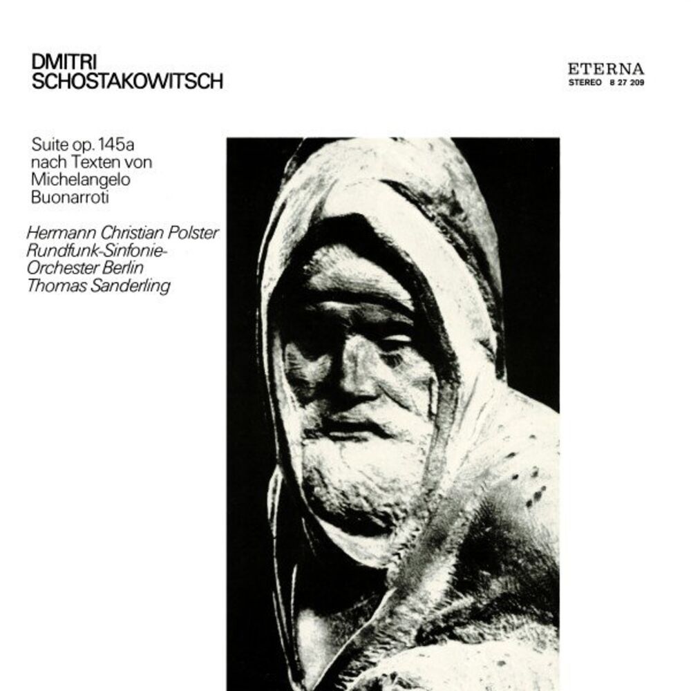 Picture of Schostakowitsch: Suite, Op. 145a nach Texten von Michelangelo Buonarroti