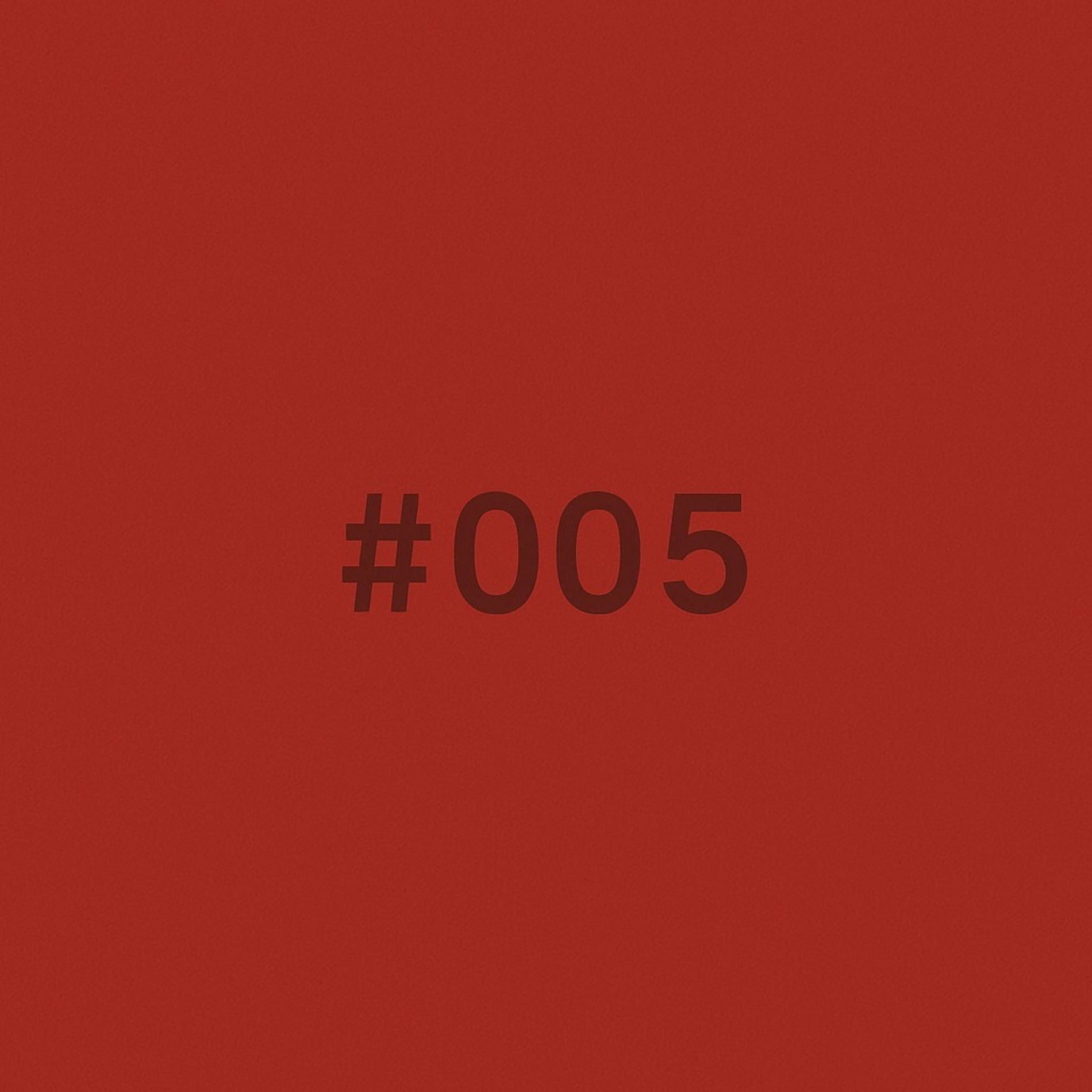 Album cover of #005
