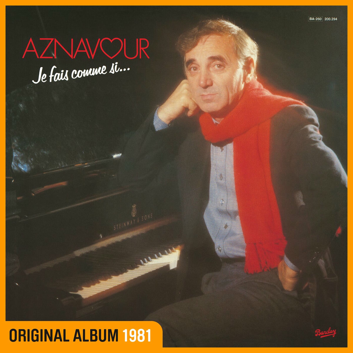 Album cover of Je fais comme si…