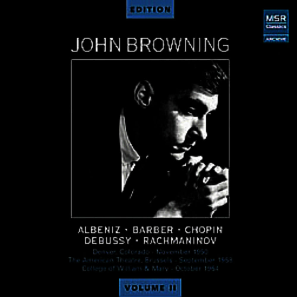 Picture of John Browning Edition, Vol. II - Various Composers