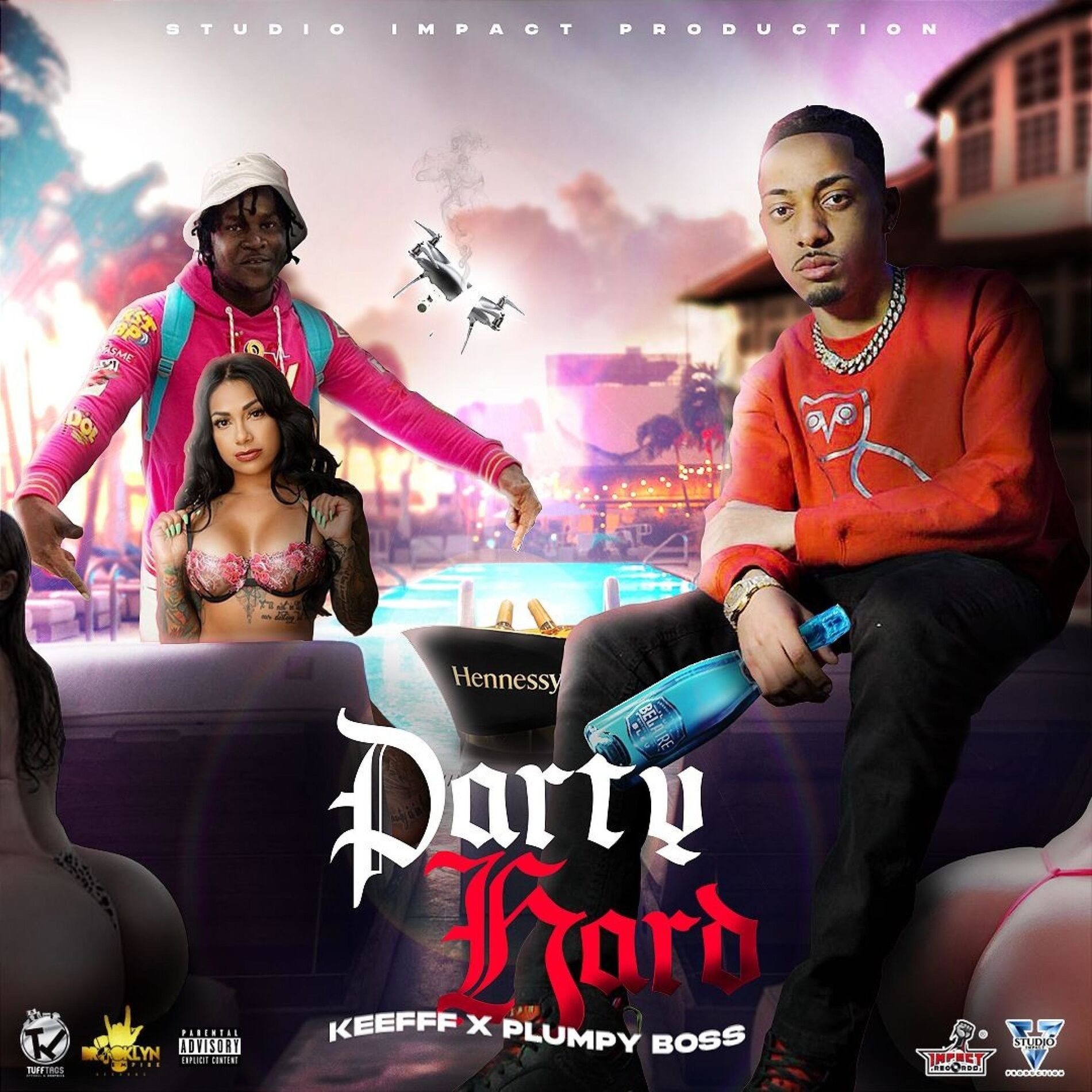 Album cover of Party Hard (feat. Plumpy Boss)