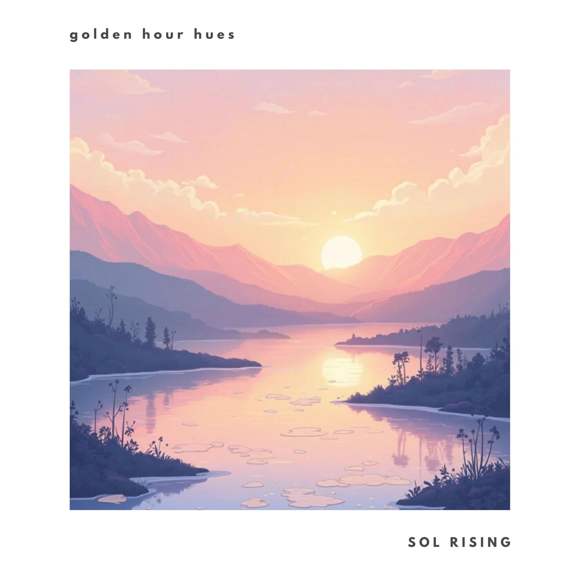 Album cover of golden hour hues