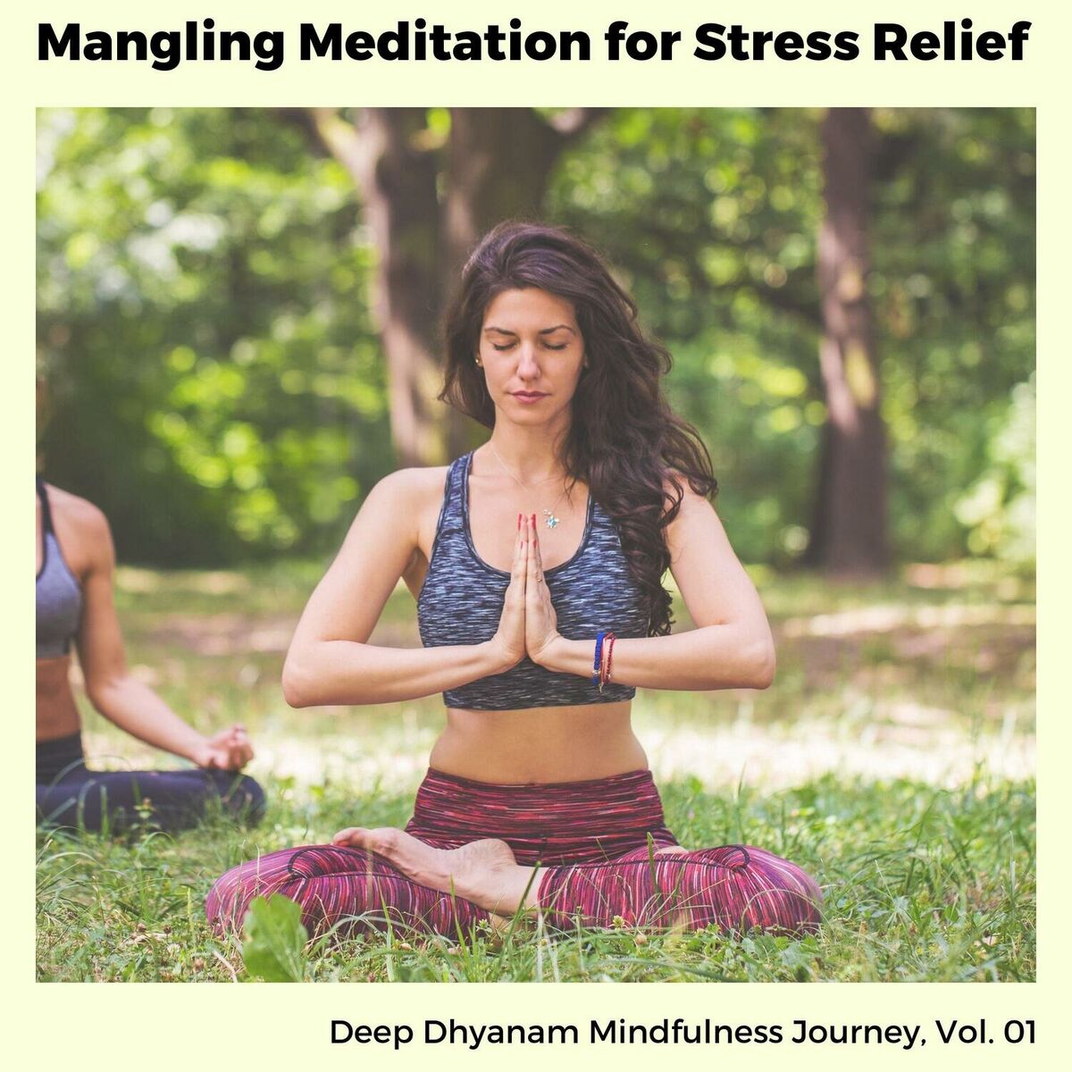 Album cover of Mangling Meditation for Stress Relief - Deep Dhyanam Mindfulness Journey, Vol. 01