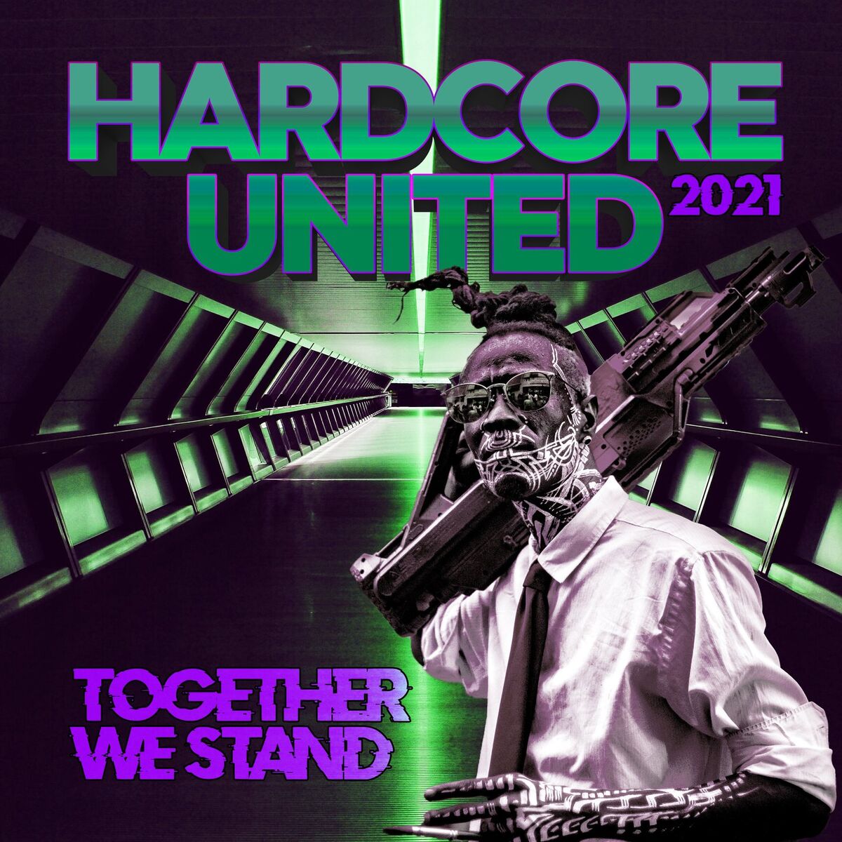 Album cover of Hardcore United 2021 - Together We Stand