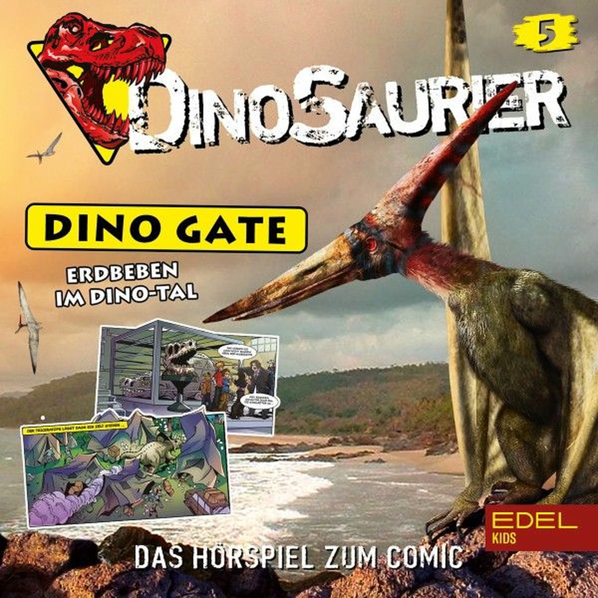 Album cover of Folge 5: Erdbeben im Dinotal (Das Hörspiel zum Comic)