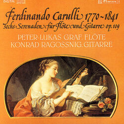 Cover of Carulli: Sérénades pour guitare & flûte Op. 109