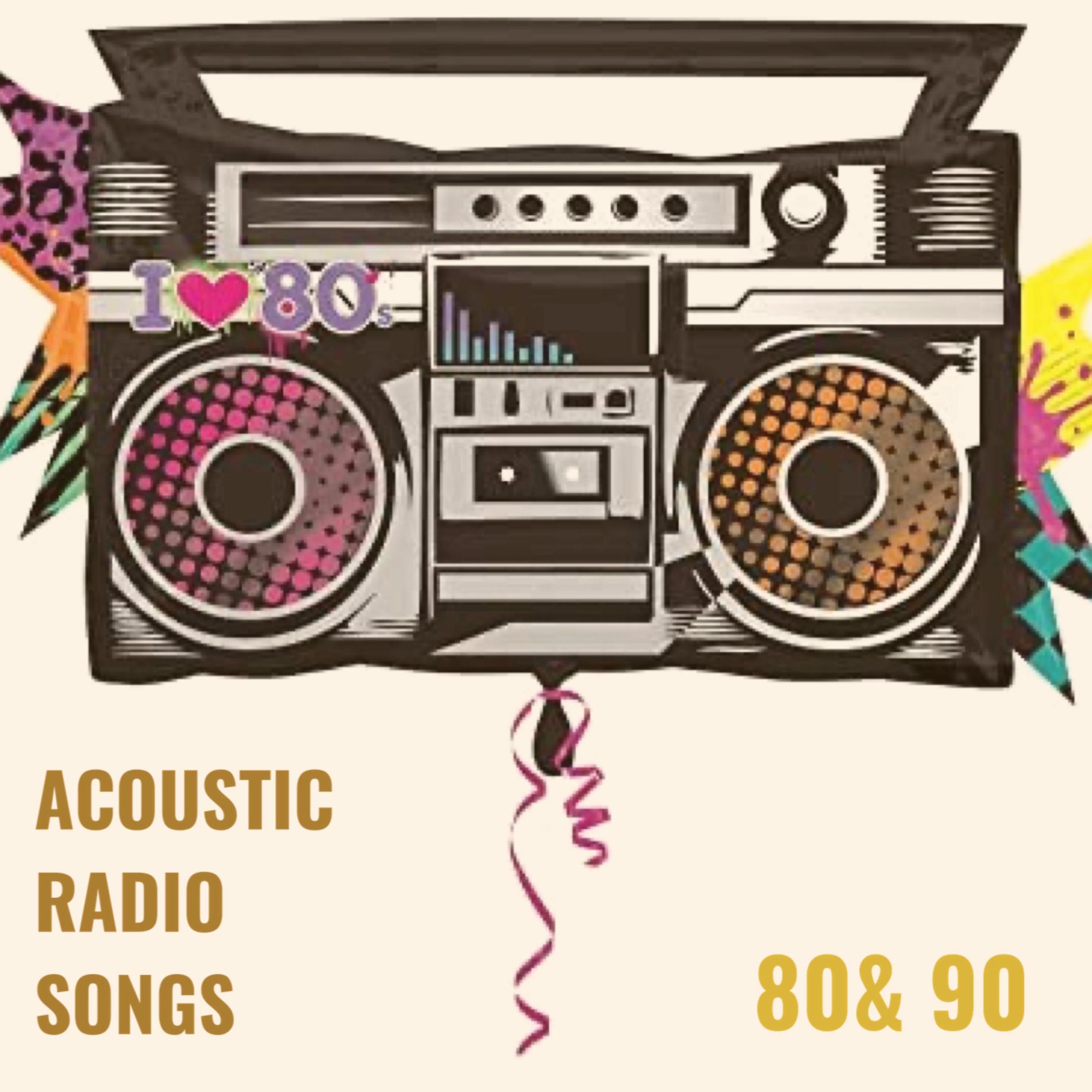 Album cover of Acoustic Radio Songs 80 & 90