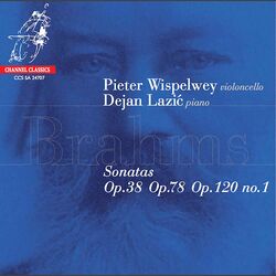 Cover of Brahms: Sonatas Op. 38, Op. 78 & Op. 120 No. 1