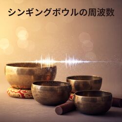Cover of シンギングボウルの周波数：感情的なブロックを癒すための治療的サウンドイマージョン