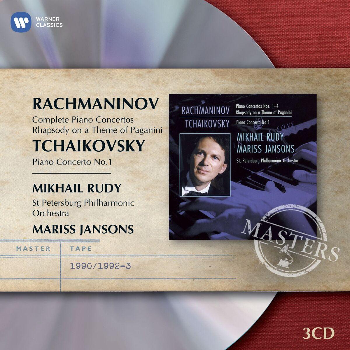 Album cover of Rachmaninov: Complete Piano Concertos & Rhapsody on a Theme of Paganini, Op. 43 - Tchaikovsky: Piano Concerto No. 1, Op. 23