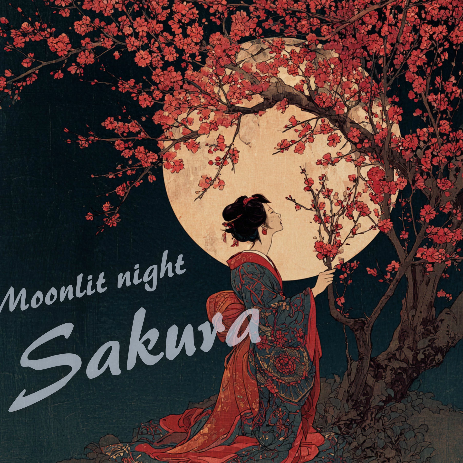 Album cover of Moonlit night Sakura
