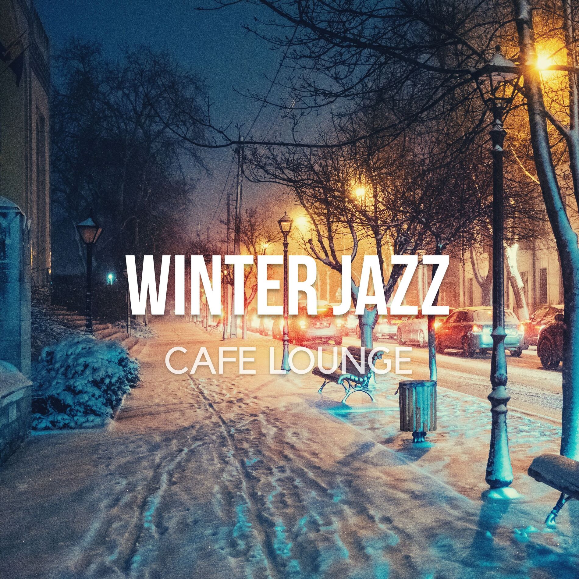 Album cover of Winter Jazz Cafe Lounge - Cozy Relaxing Instrumental Chill Jazz