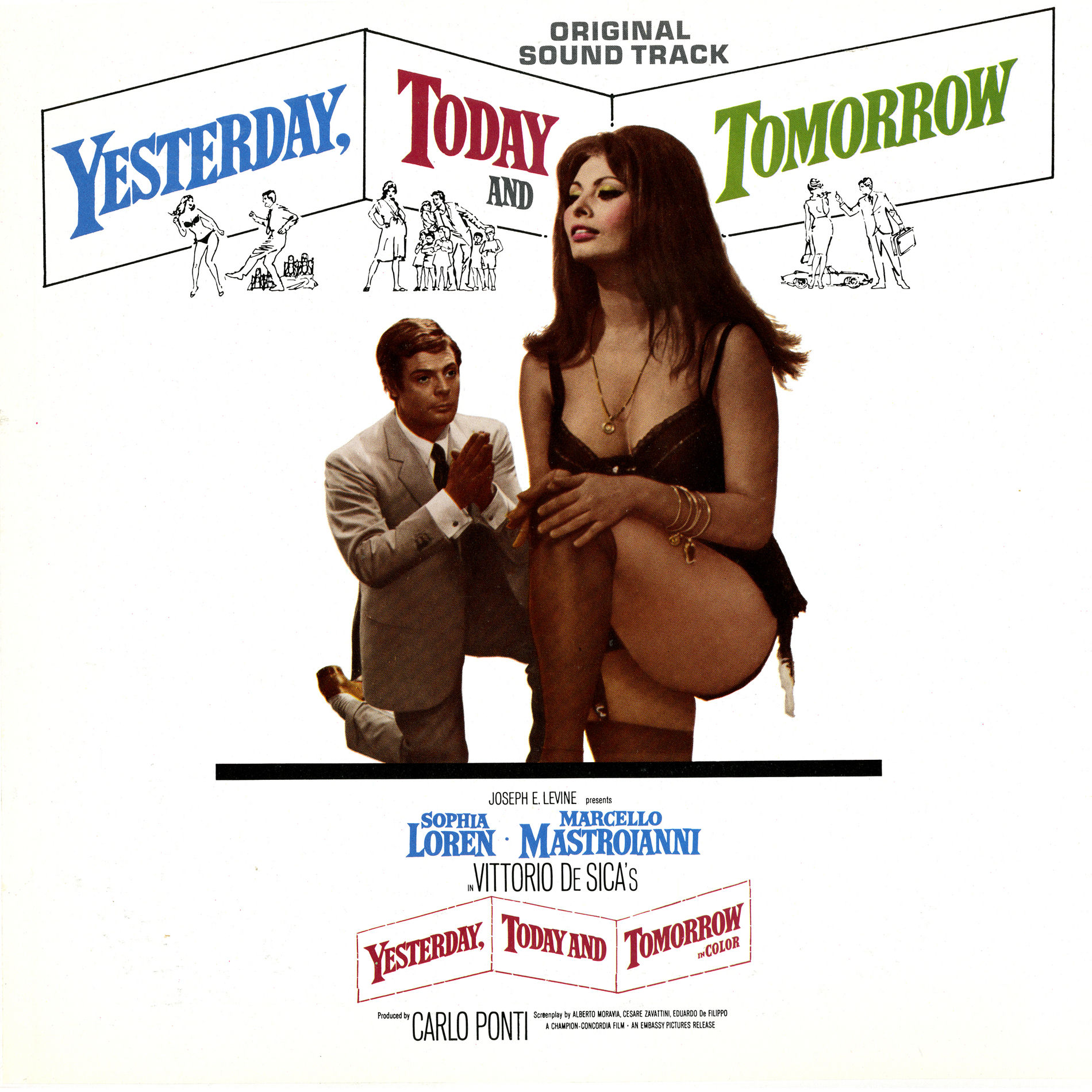Album cover of Yesterday, Today and Tomorrow - The Original Soundtrack Album
