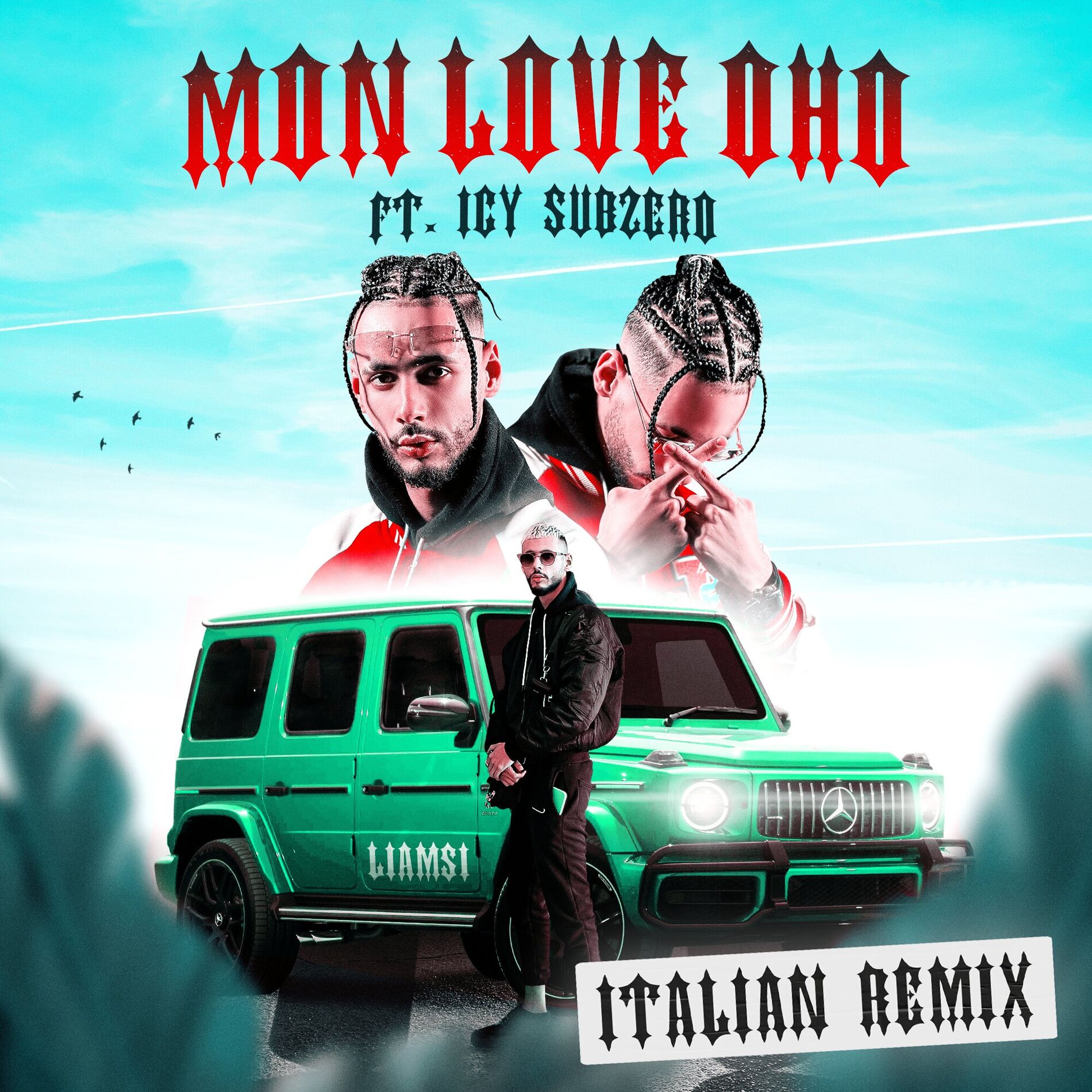 Album cover of MON LOVE OHO (feat. Icy Subzero) [Italian Remix]