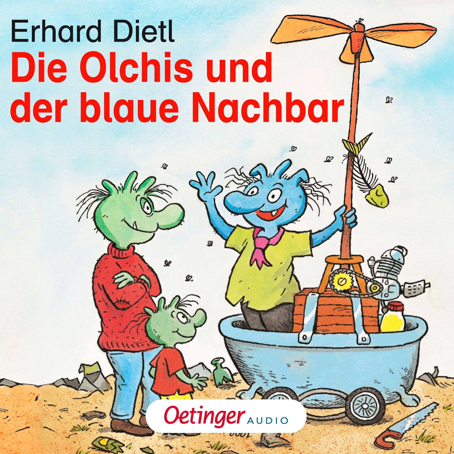 Album cover of Die Olchis und der blaue Nachbar (Hörspiel)