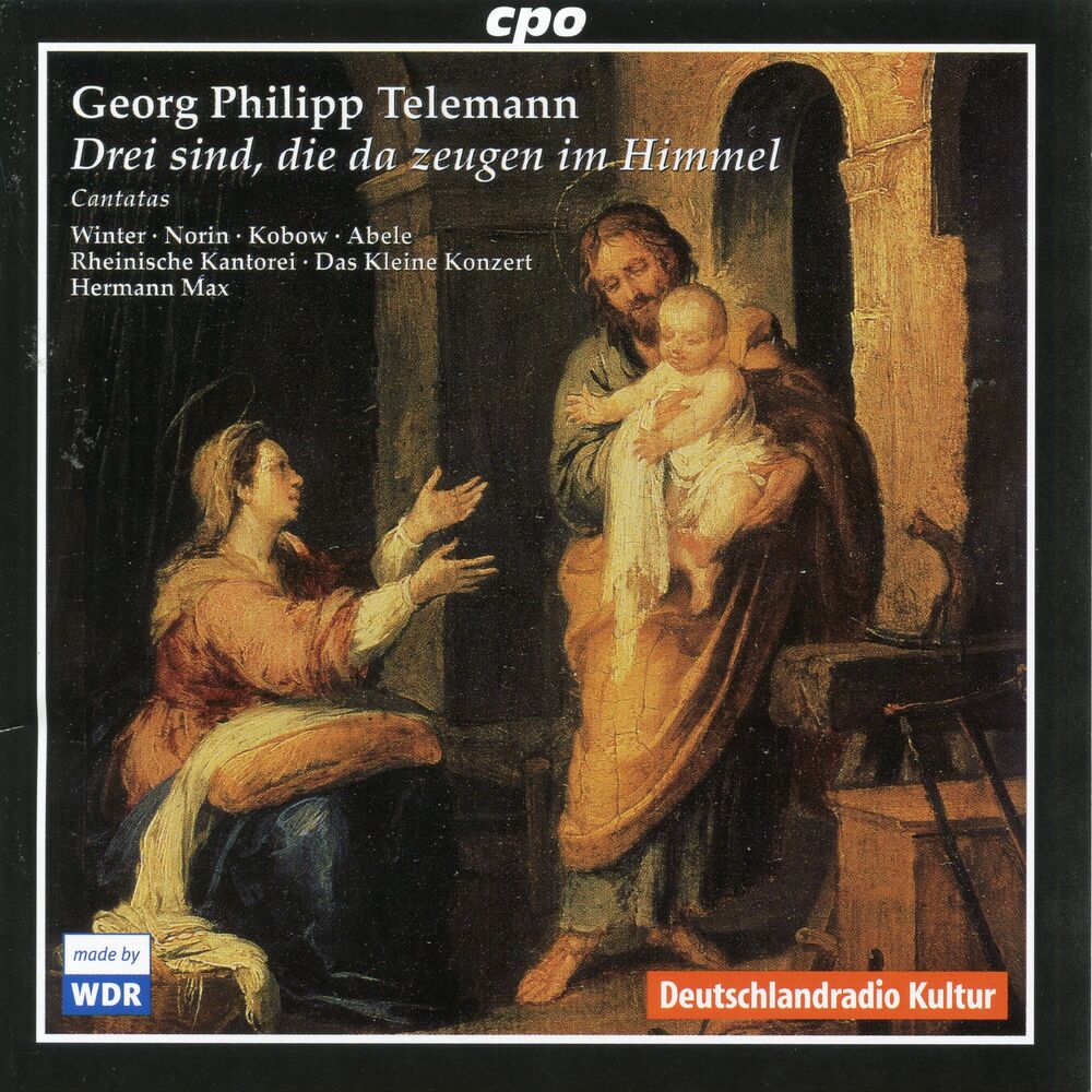 Picture of Telemann: Drei sind, die da zeugen im Himmel