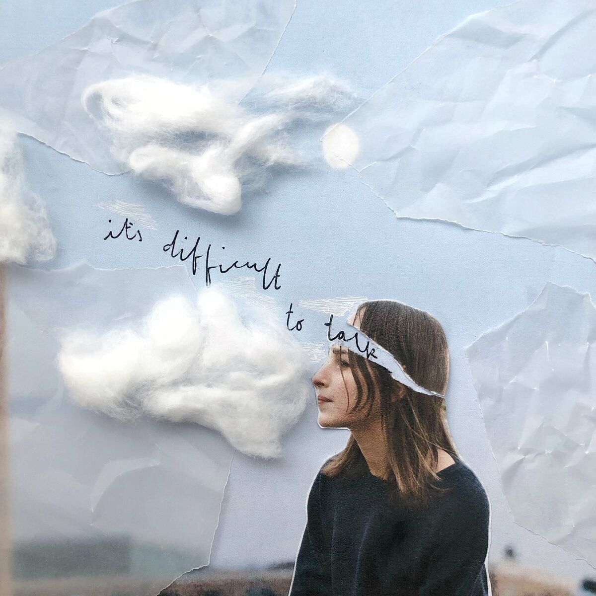 Album cover of it's difficult to talk