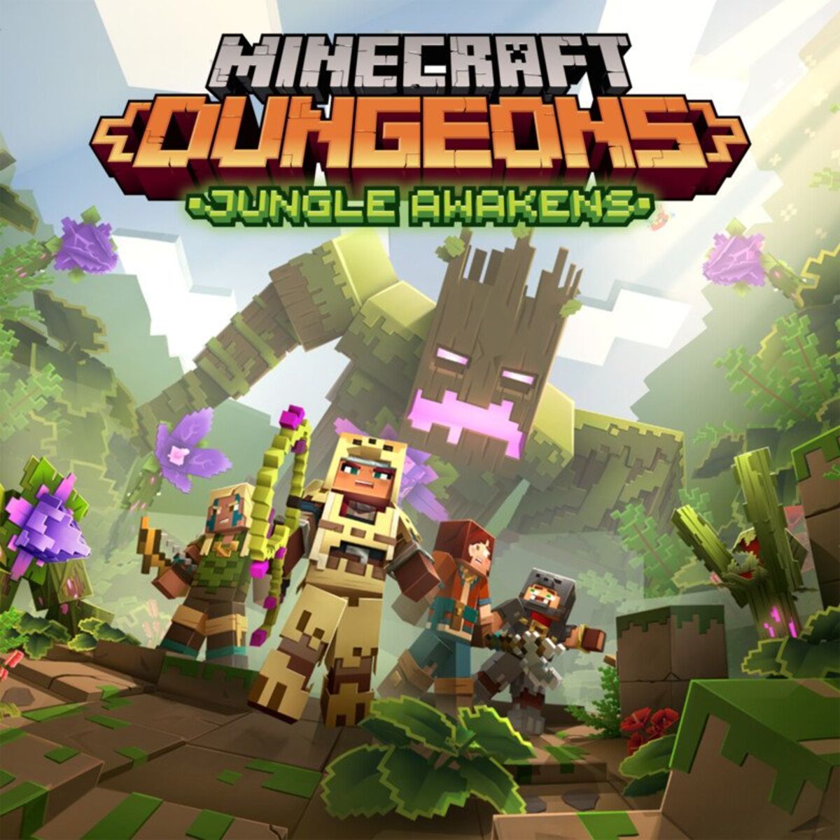 Album cover of Minecraft Dungeons: Jungle Awakens (Original Game Soundtrack)
