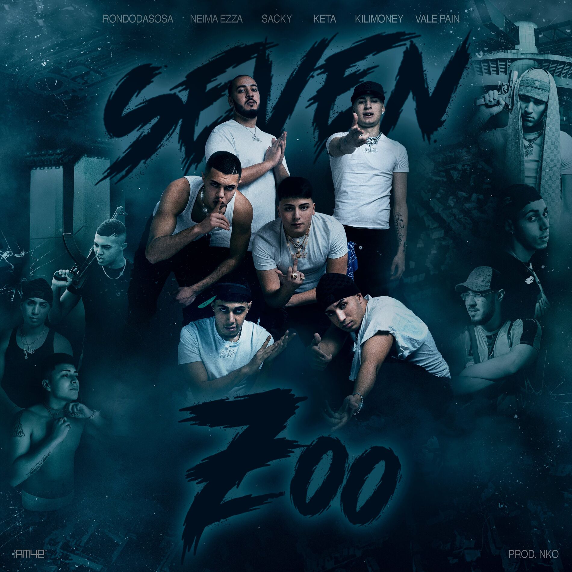 Album cover of SEVEN 7oo (feat. Rondodasosa, Sacky, Vale Pain, Neima Ezza, Kilimoney, Keta, Nko)