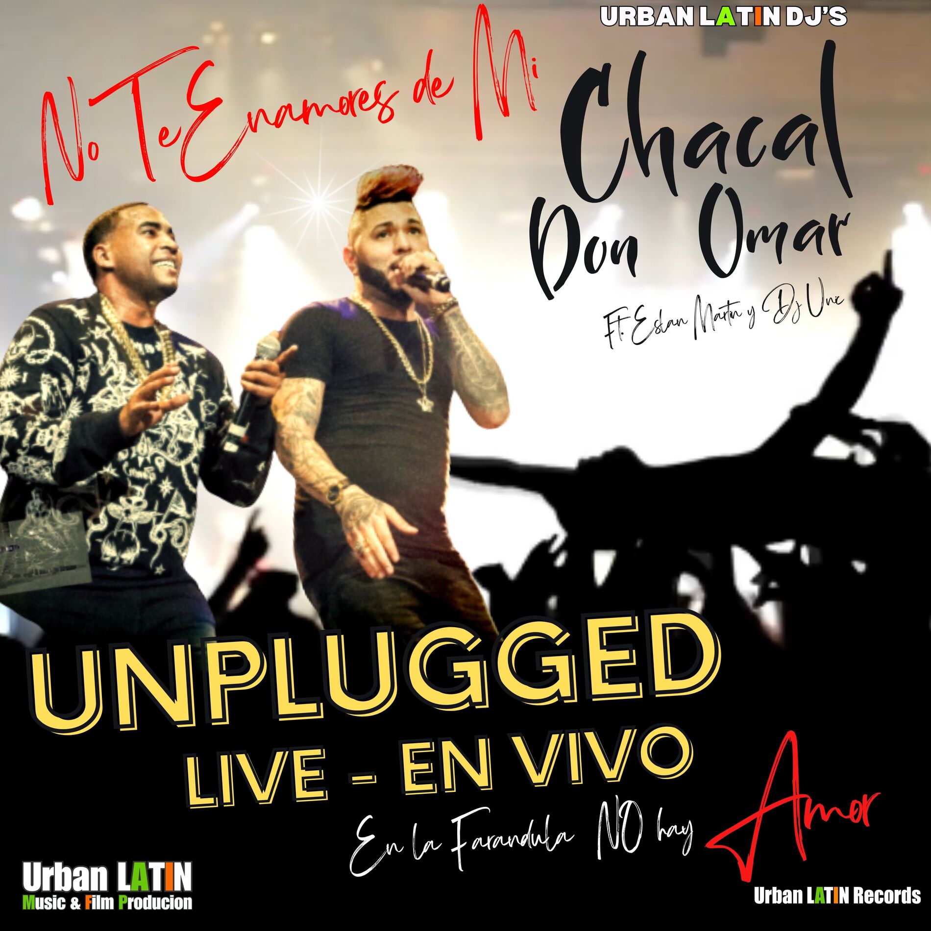 Album cover of No Te Enamores De Mi - En La Farandula No Hay Amor (Unplugged Live - En Vivo Special Edition)