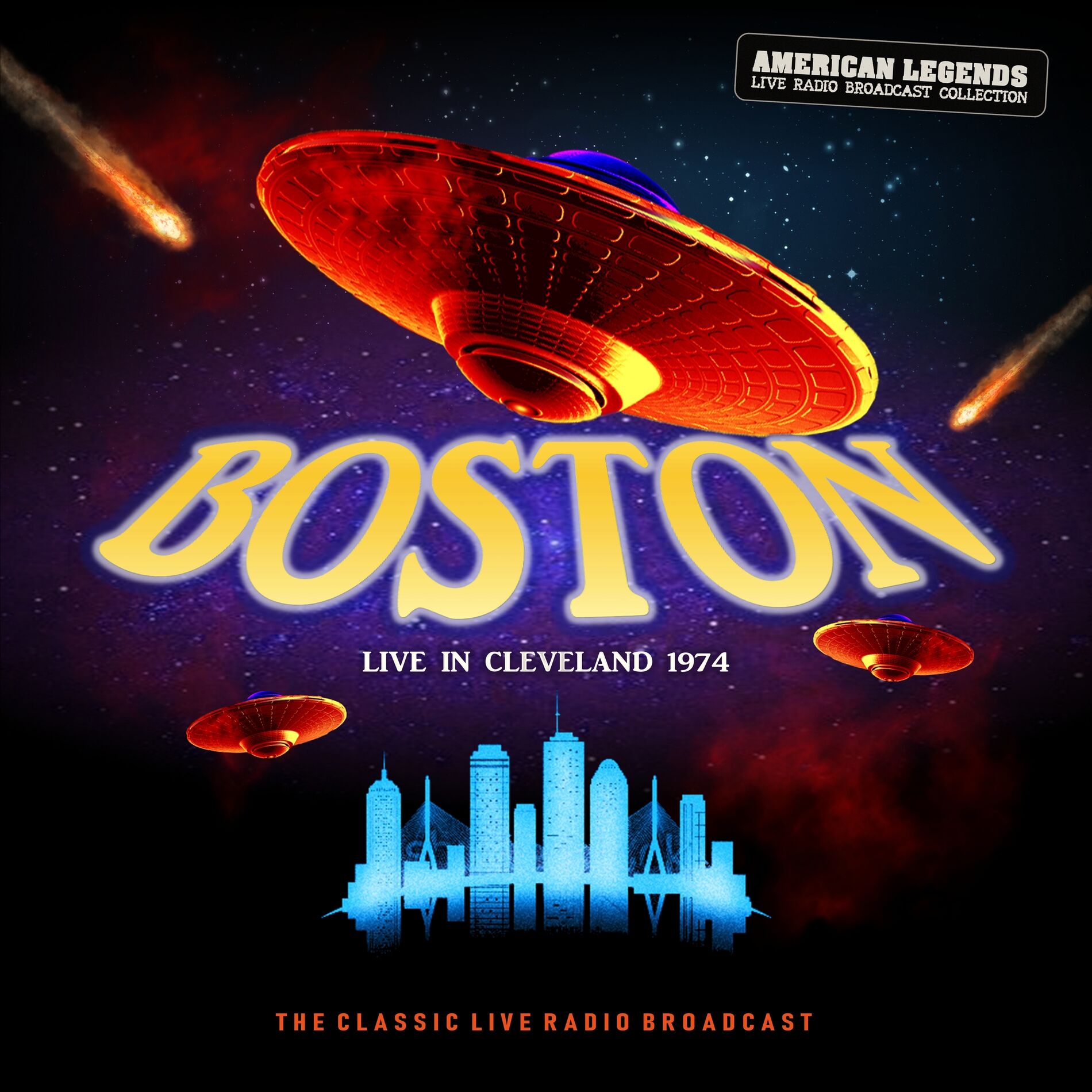 Album cover of BOSTON - CLEVELAND 74