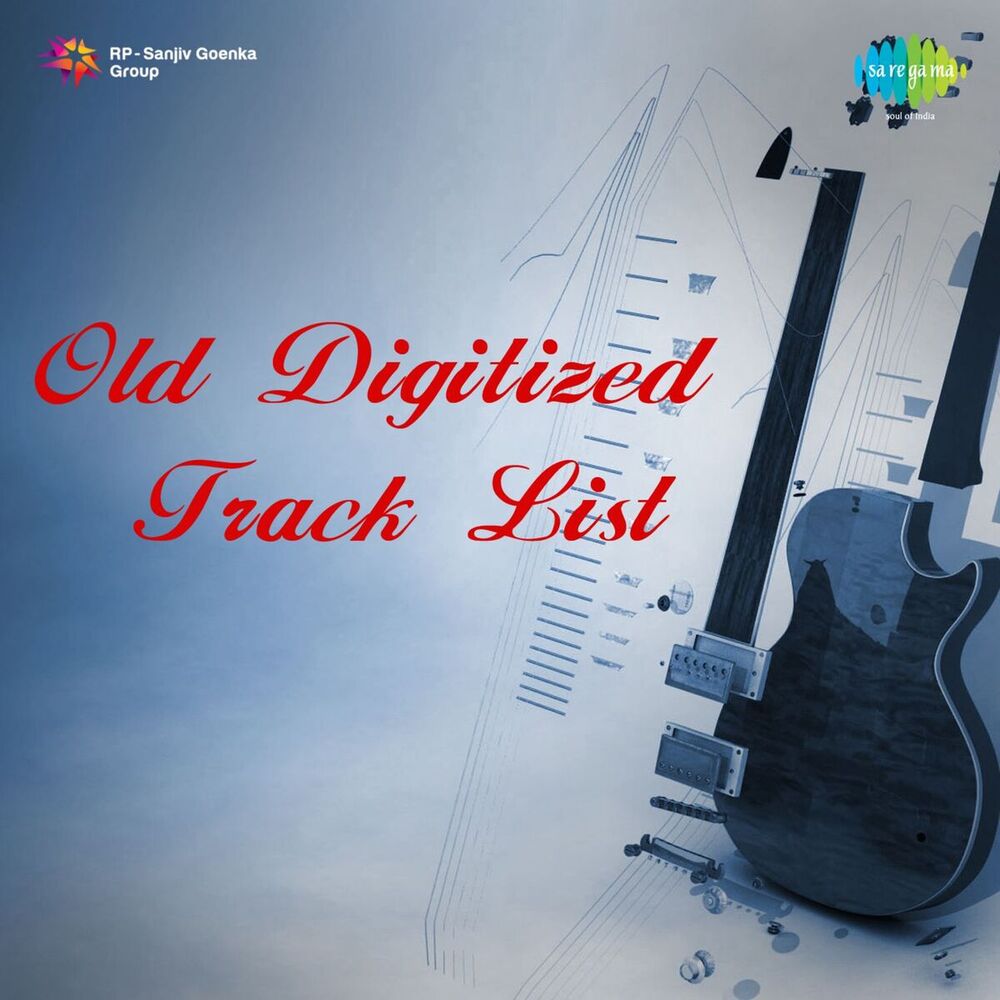 Picture of Old Digitized Track List
