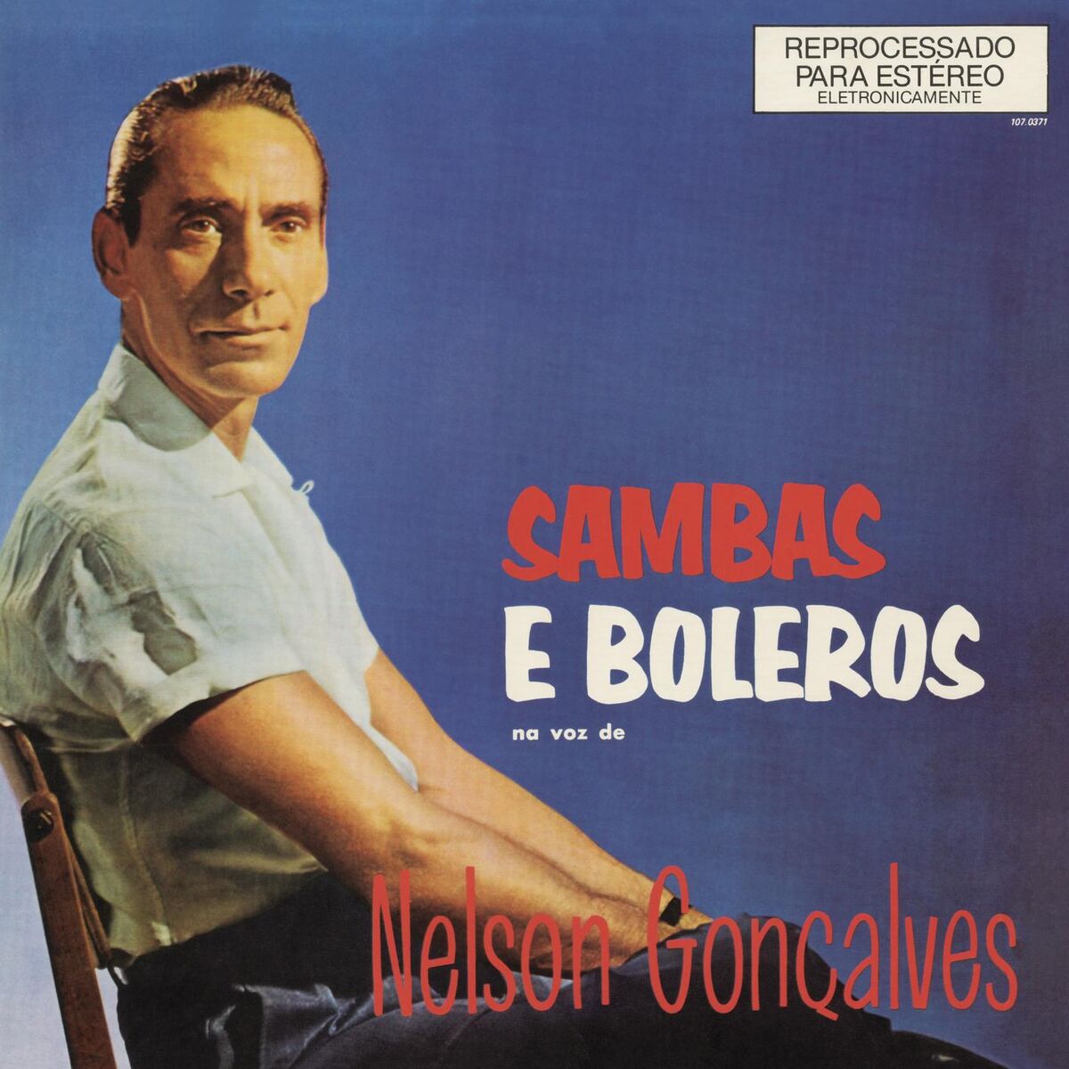 Album cover of Sambas e Boleros na Voz de Nelson Gonçalves
