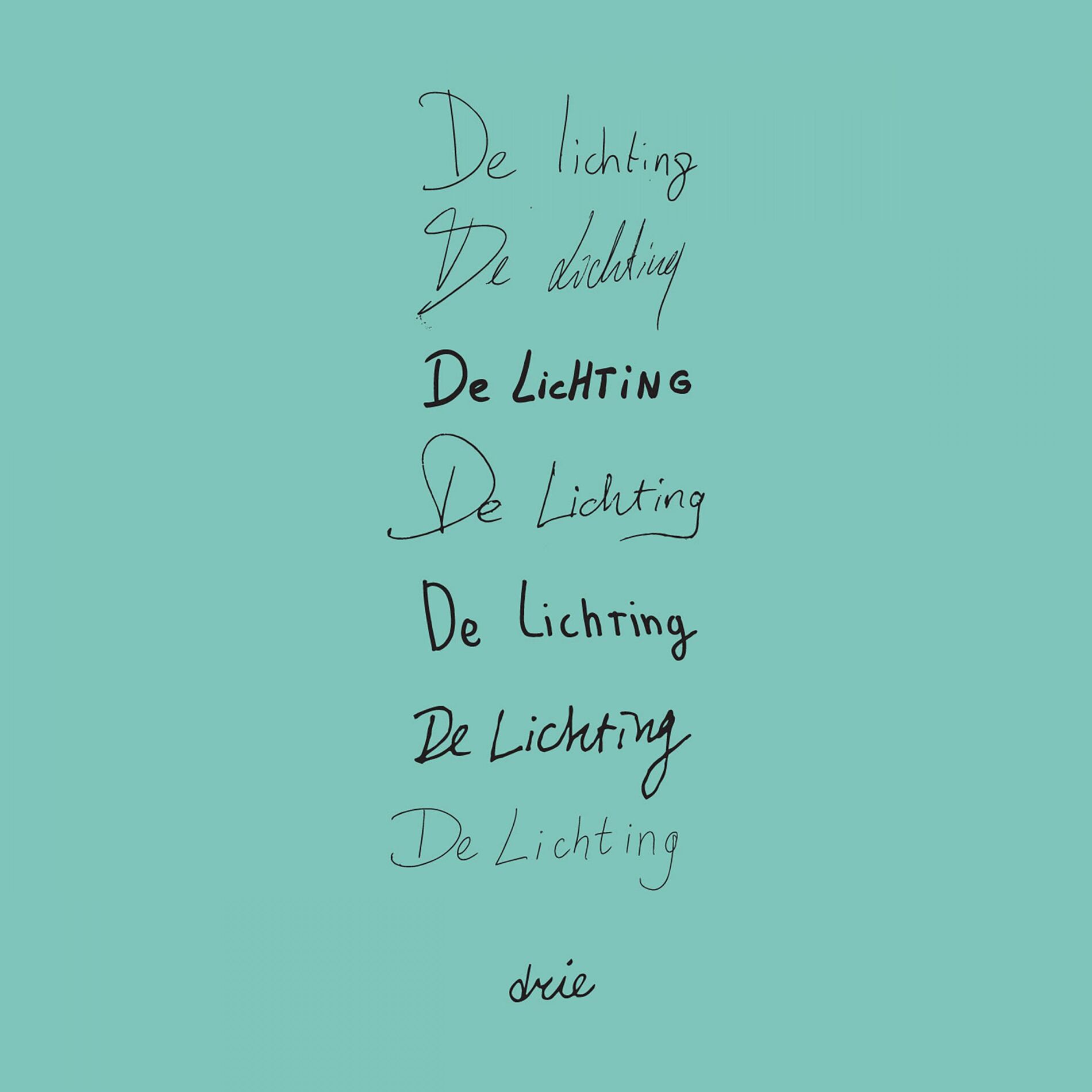 Album cover of De Lichting presents Drie