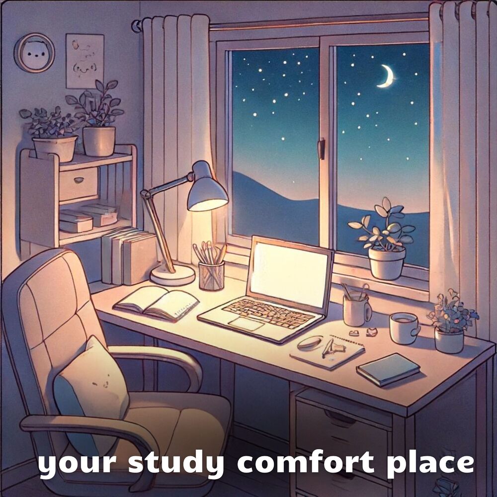 Picture of your study comfort place (mellow lofi for studying)