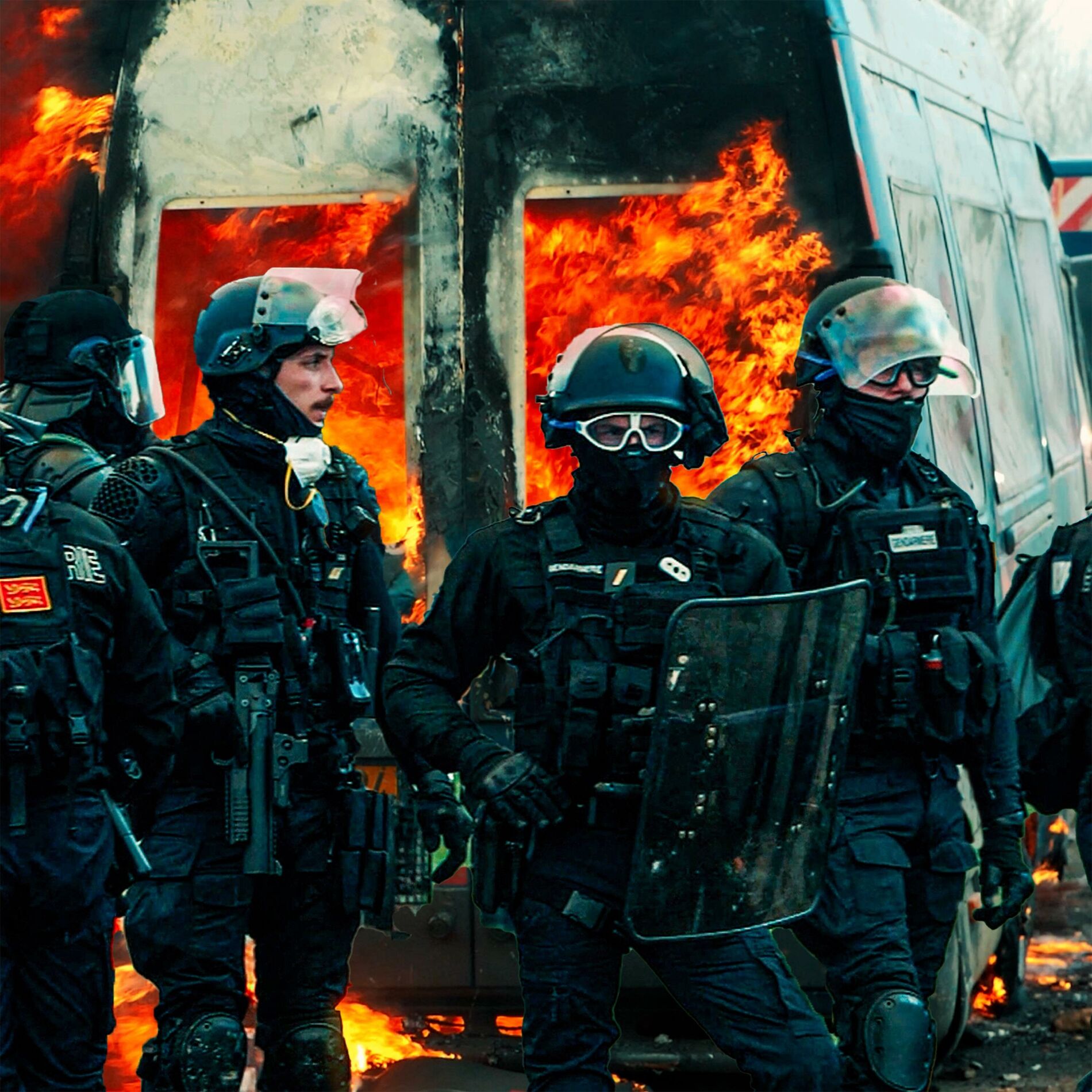 Album cover of A bas l'État policier