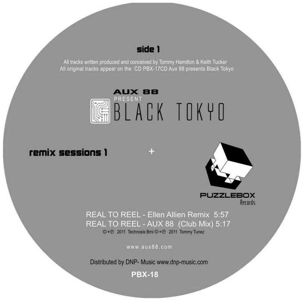 Picture of Aux 88 Presents Black Tokyo Remix Sessions 1
