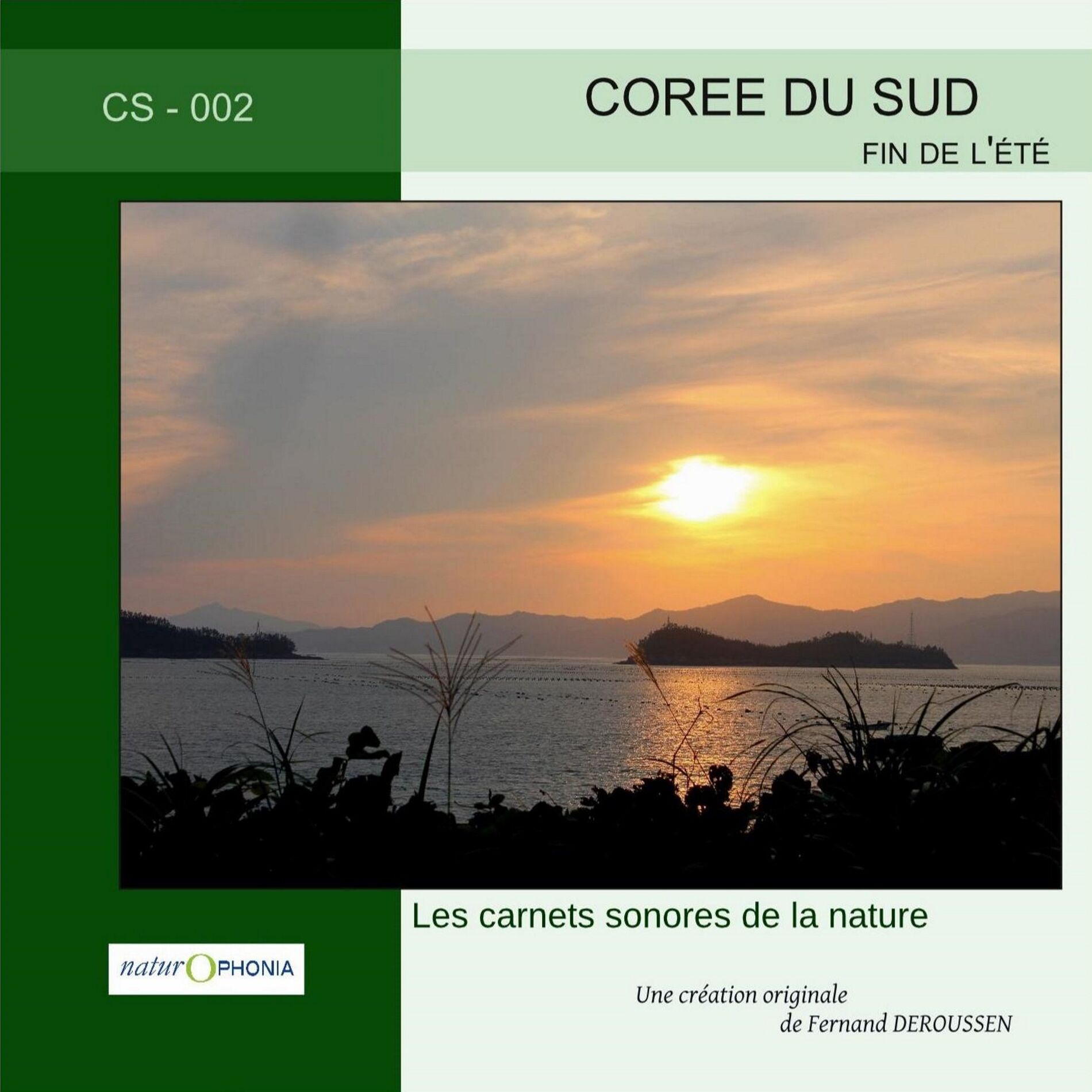 Album cover of Naturophonia: Corée du Sud, fin de l'été