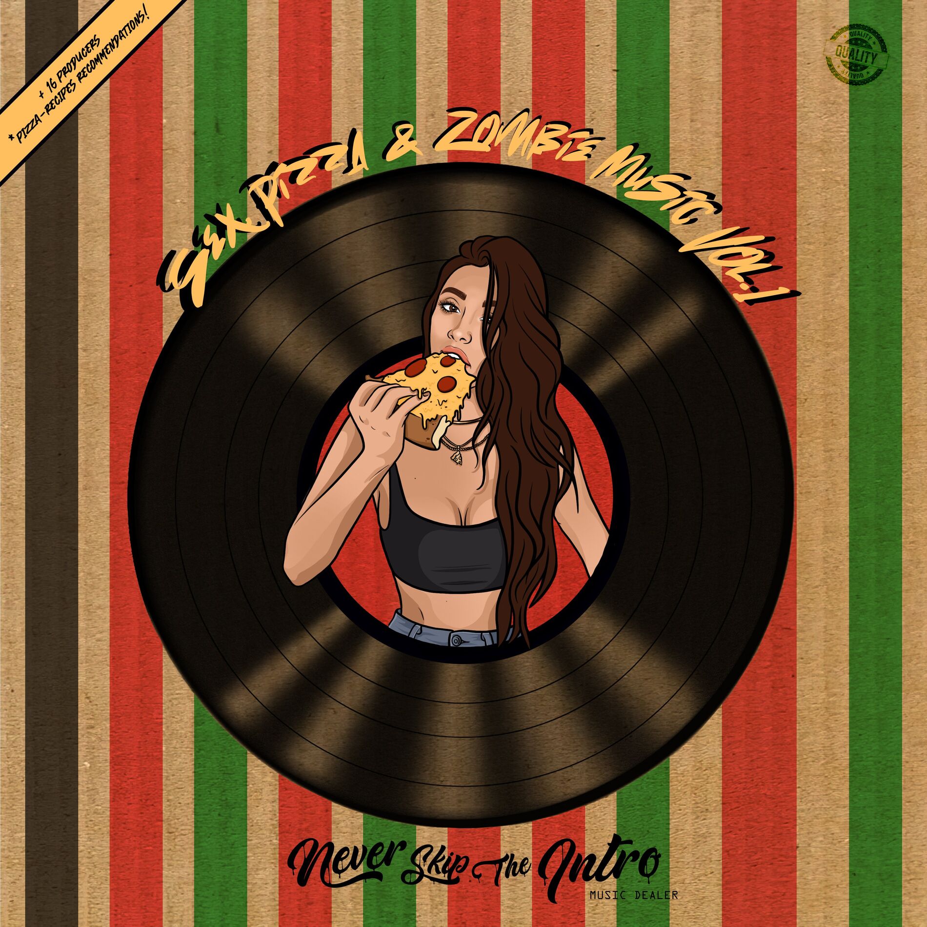 Album cover of Sex, Pizza & Zombie Music, Vol. 1