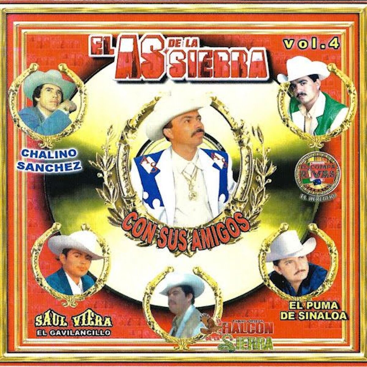 Album cover of Con Sus Amigos Vol.4