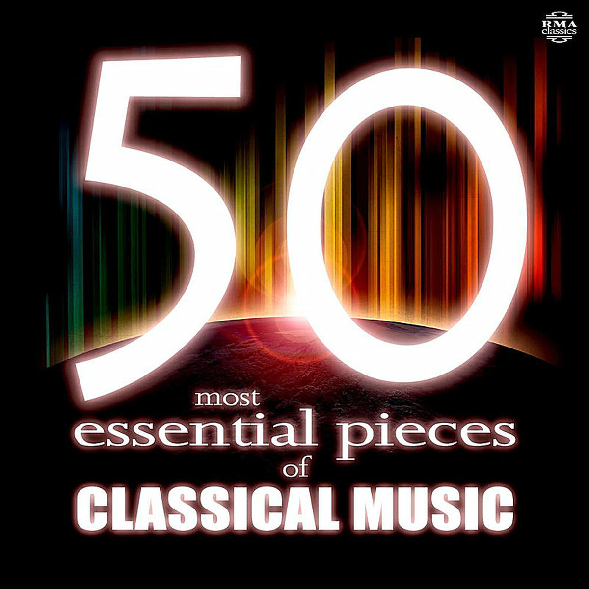 Album cover of 50 Most Essential Pieces of Classical Music