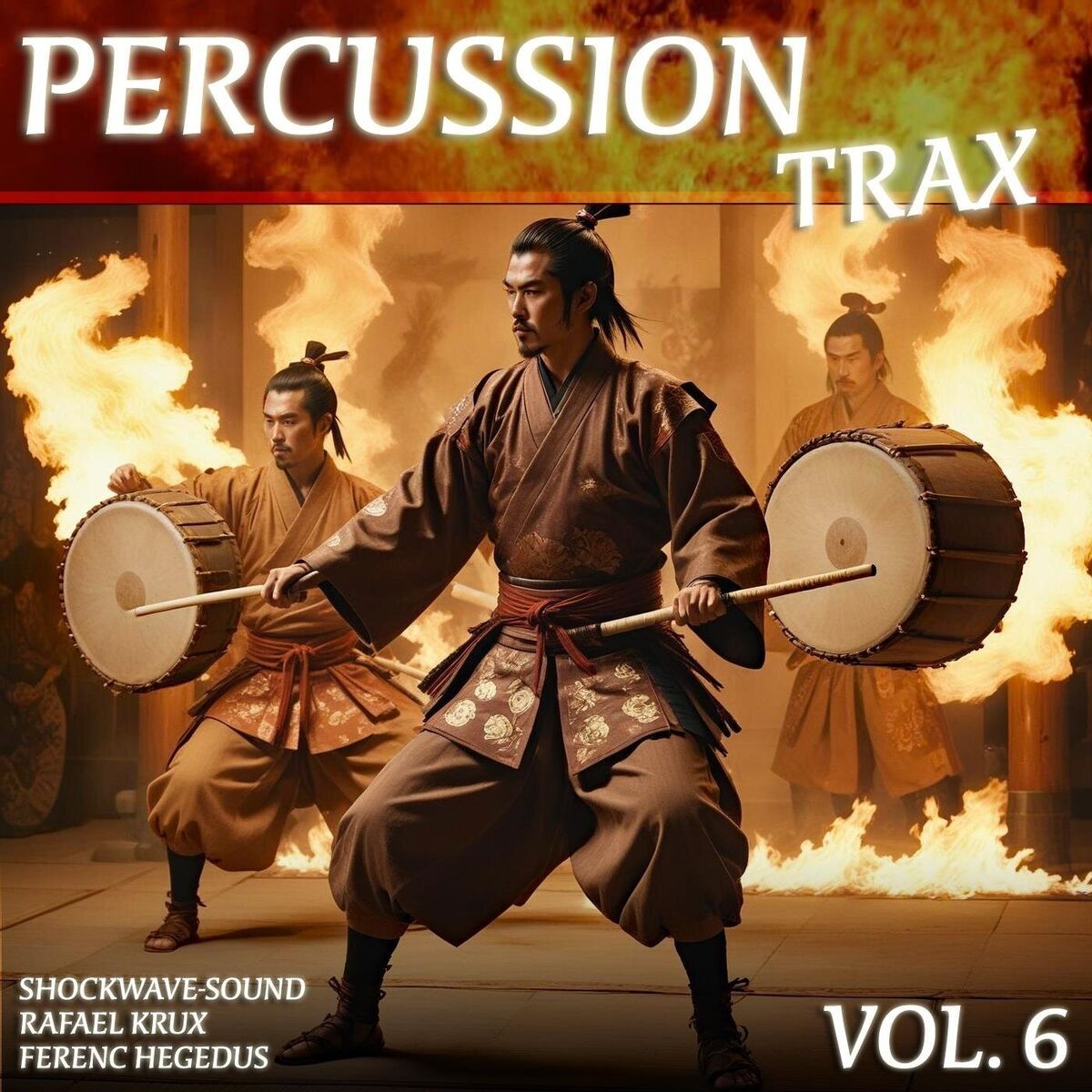 Album cover of Percussion Trax, Vol. 6