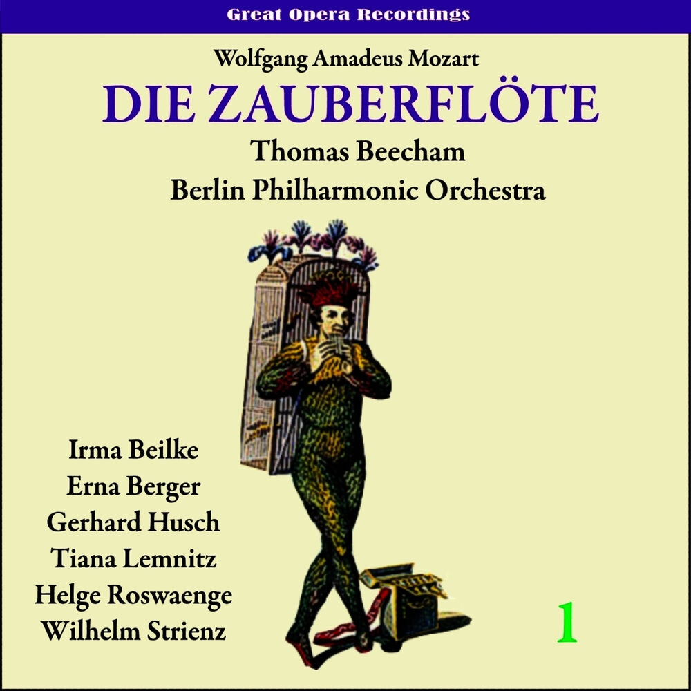 Picture of Mozart: The Magic Flute (Die Zauberflöte), Vol. 1