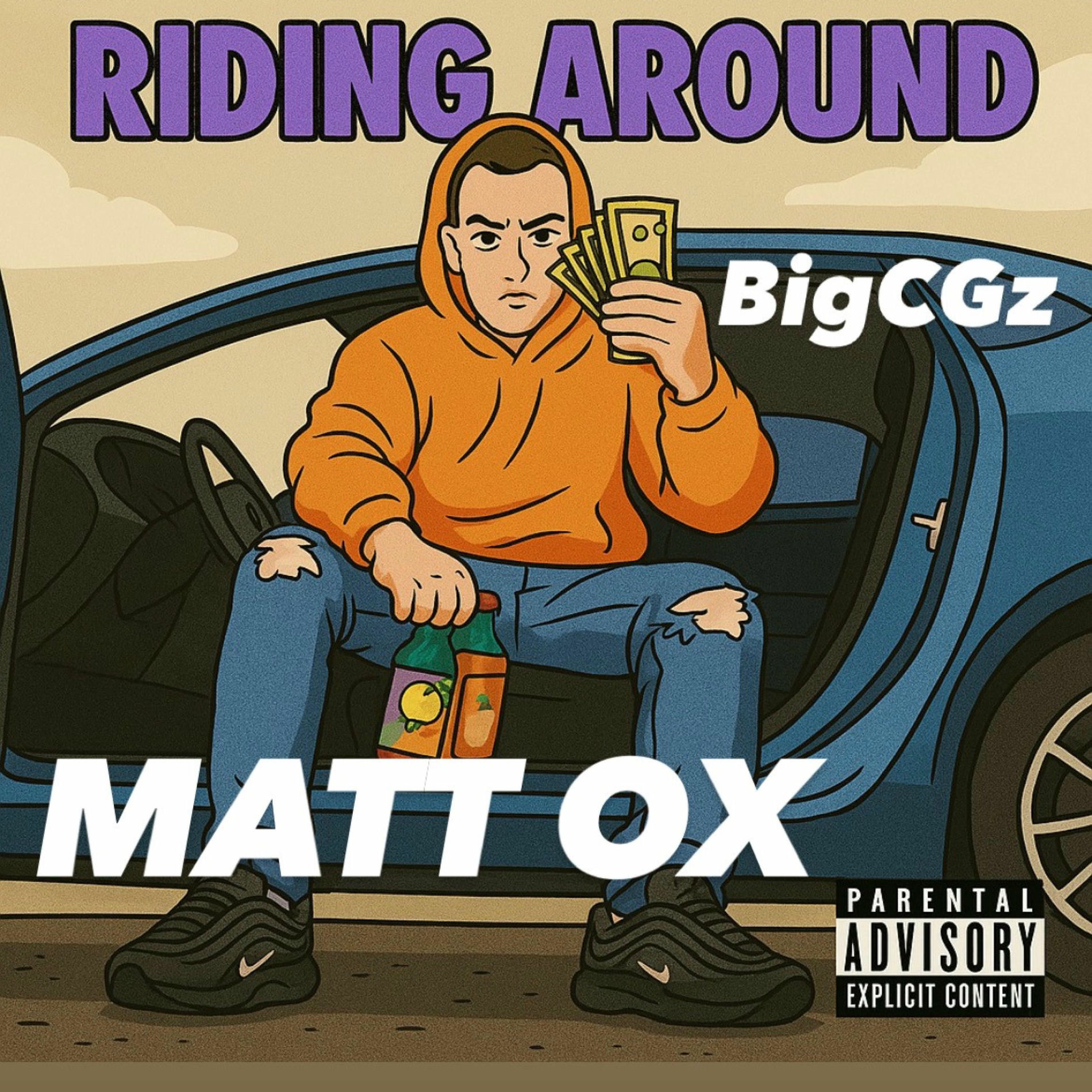 Album cover of RIDING AROUND (feat. Matt OX)